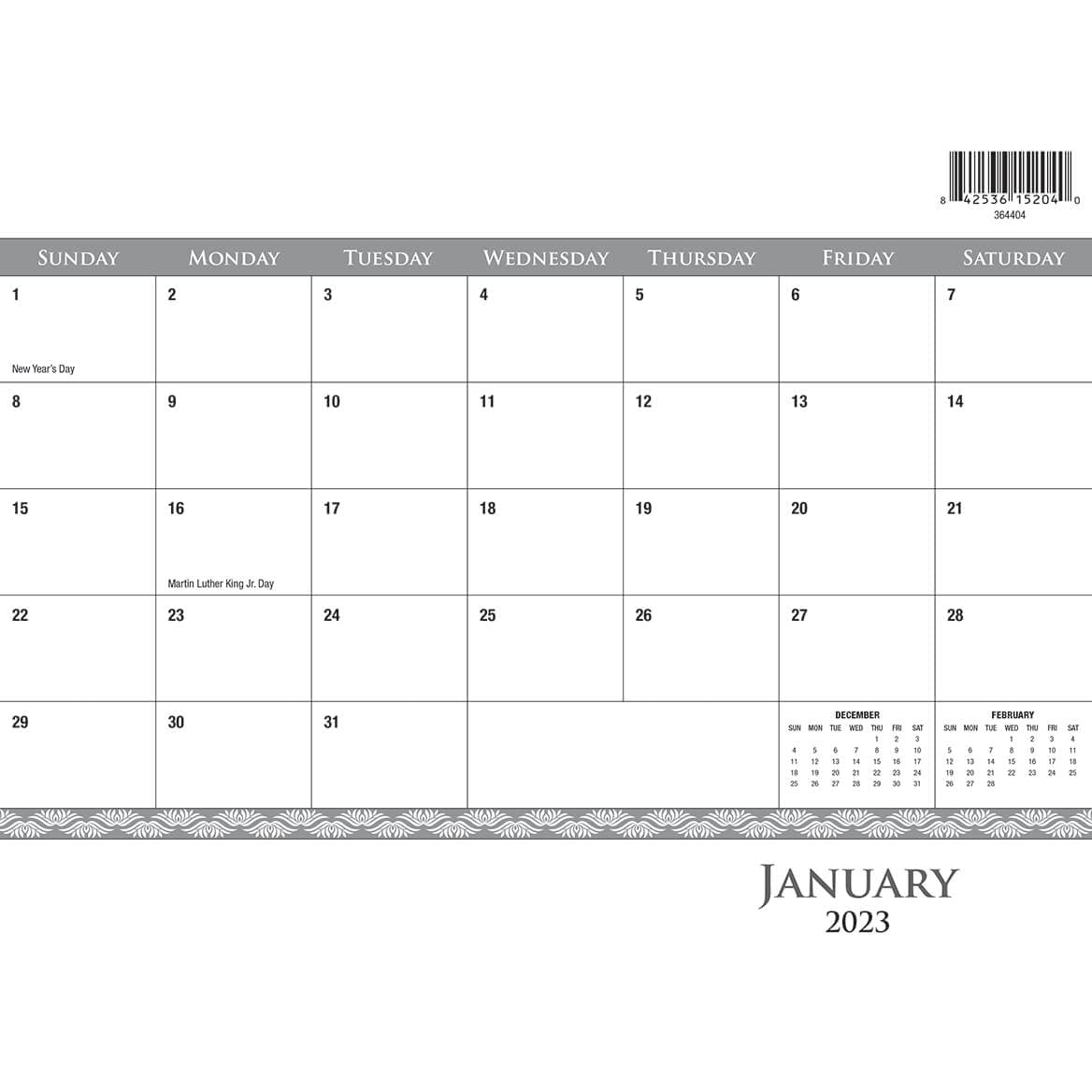 2023 Desk Calendar Refill - Perfect for Office & Home Planning