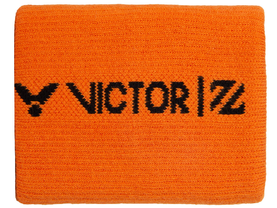 Victor SP LZJ305 Lee Zii Jia Badminton Wristband - Black/Orange Tiger Design for Enhanced Grip & Sweat Absorption - Perfect for Badminton, Tennis & Sports Training