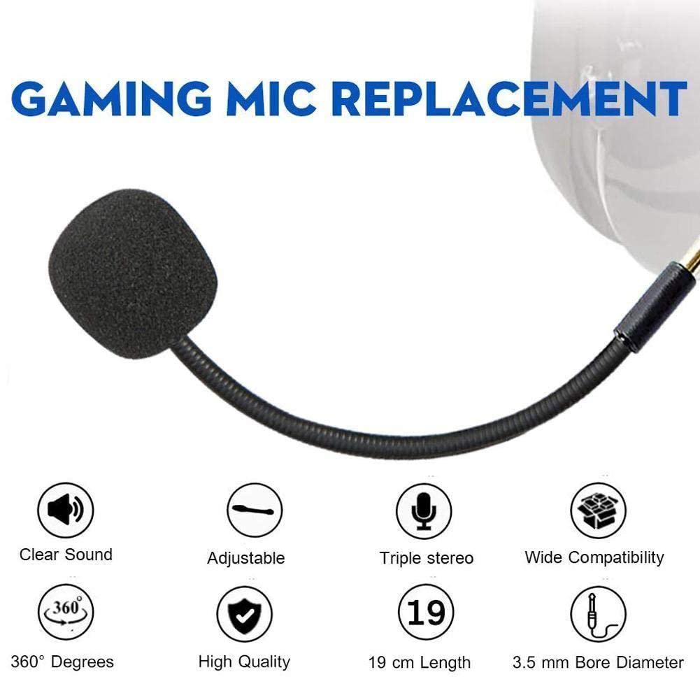 Lutiore Wired Stereo Gaming Headset with Adjustable 360° Bendable Microphone - 3.5mm Jack for PC, PS4, Xbox, Nintendo Switch - Perfect for Streaming, Online Gaming & Voice Chat