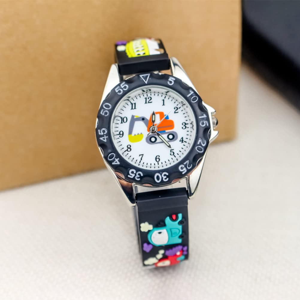 Kids Smart Watch - Cartoon Silicone Digger Watch for Boys & Girls | Playtime & School