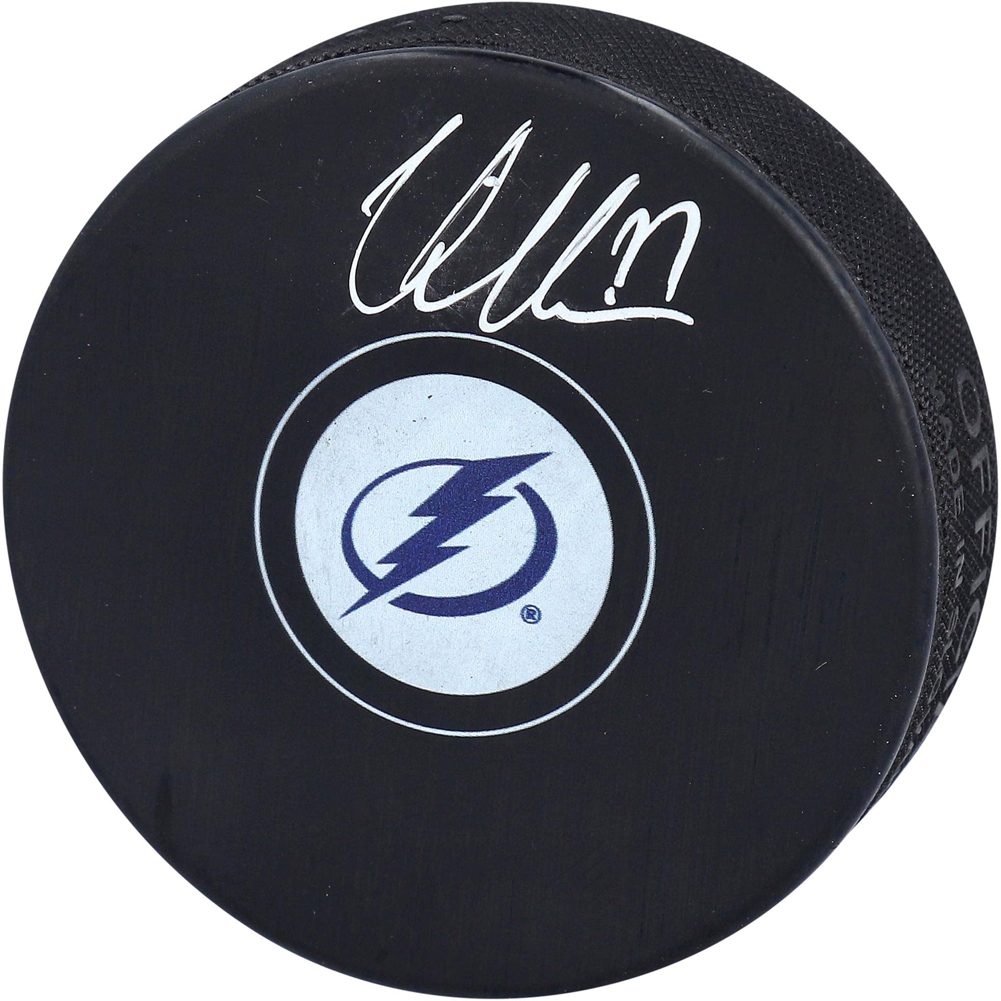 Victor Hedman Tampa Bay Lightning Autographed Hockey Puck - Signed NHL Collectible - Perfect for Fans, Memorabilia Displays & Sports Gifts