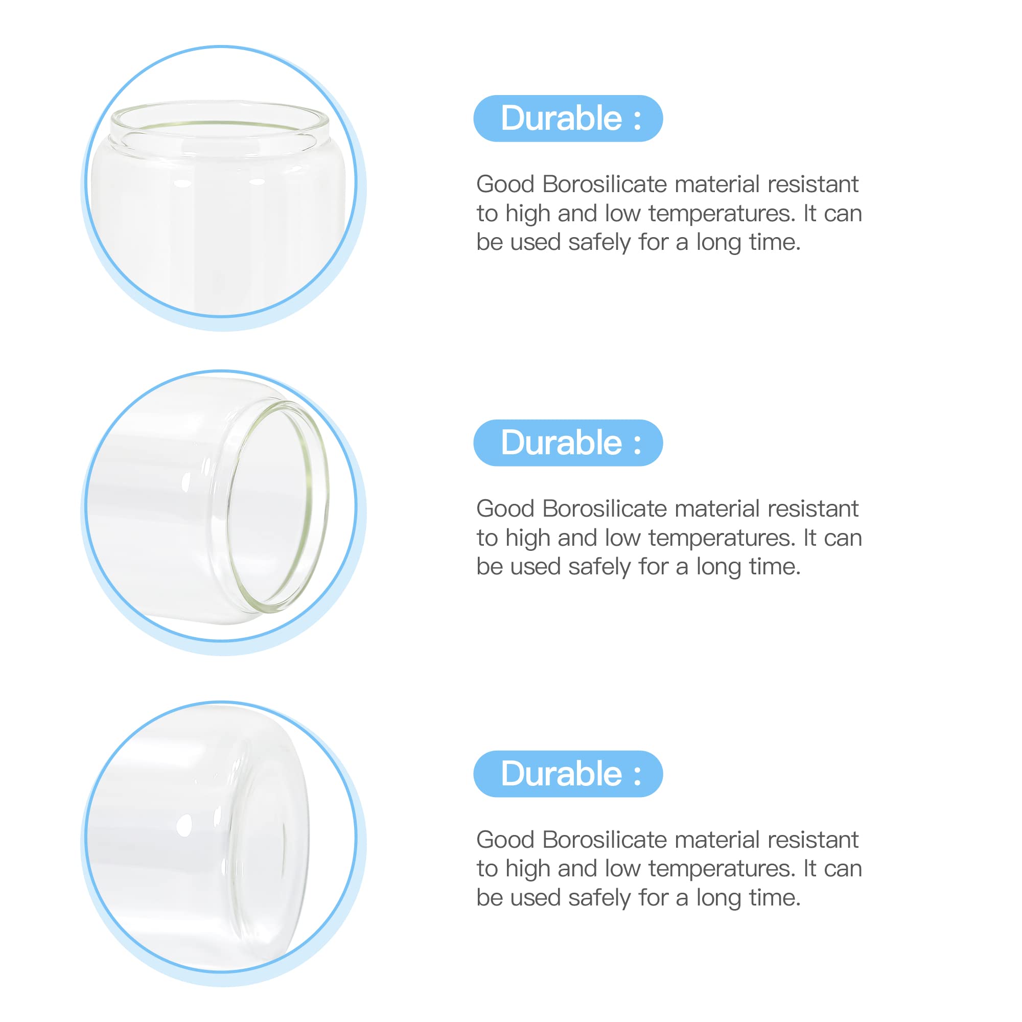 AGH 50 Pack 16OZ Clear Sublimation Glass Cups with Splash-Proof Lid & Straw - Reusable Tumblers for Beer, Cocktails, Whiskey - Perfect for Parties, Gifts & Home Bar Use