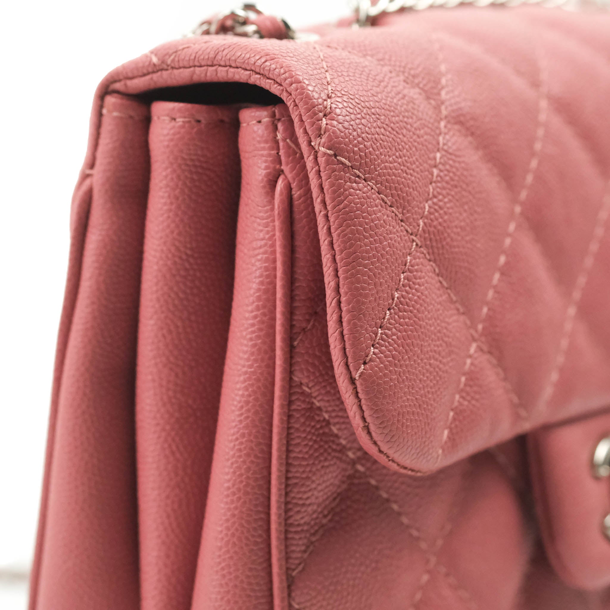 Chanel Caviar Quilted Small Urban Companion Flap Bag in Pink with Silver Hardware - Luxury Crossbody Bag for Women, Perfect for Date Night & Special Occasions