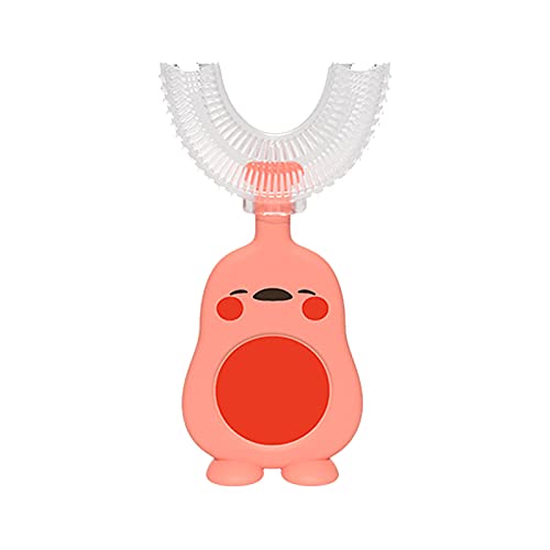 Kids U-Shaped Toothbrush - Soft Silicone Manual Training Toothbrush for Children | 360° Teeth Cleaning with Food-Grade Brush Head | Perfect for Toddler Dental Care & Early Oral Hygiene Training