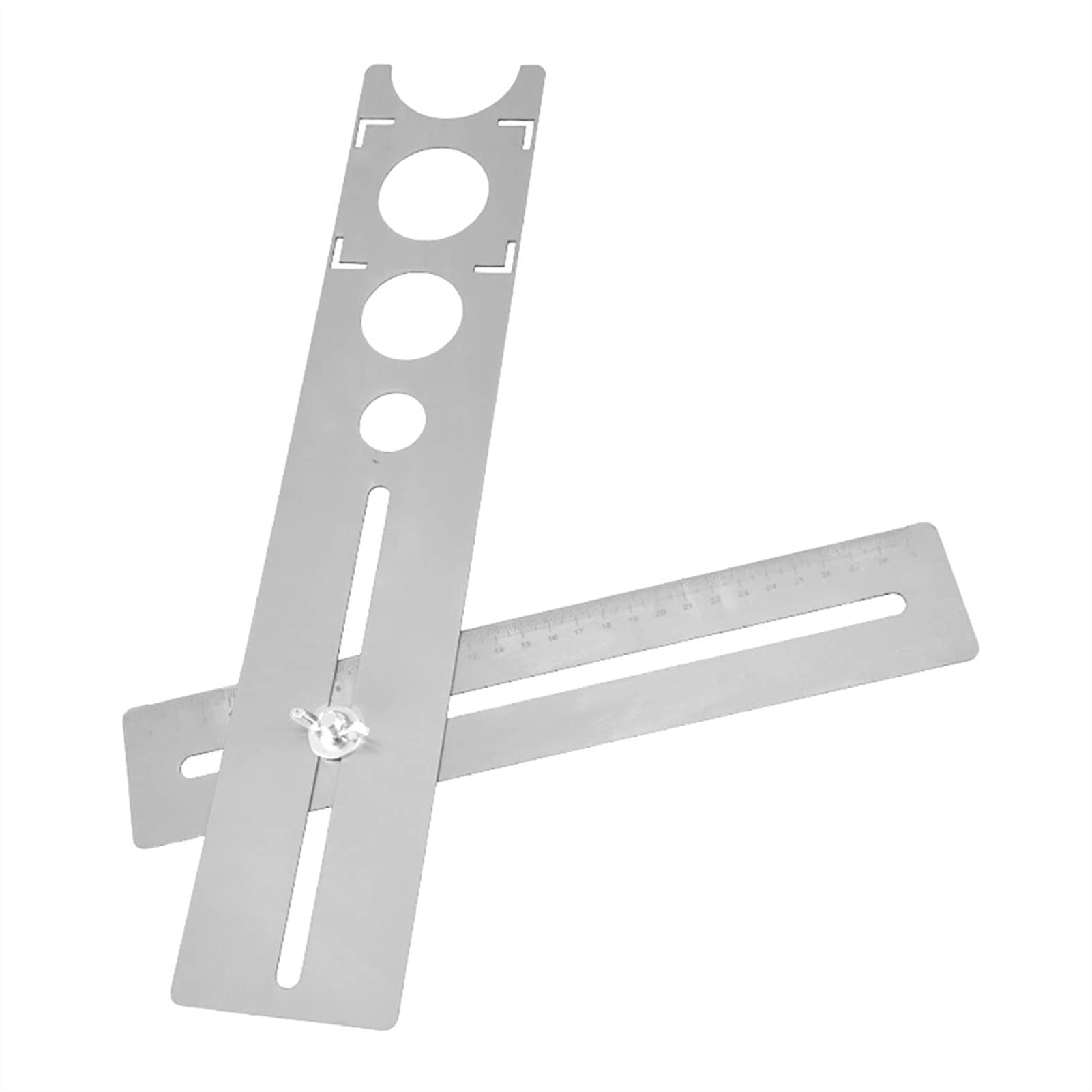Multi-Functional Tile Vibrator & Locator - Adjustable Hole Position Punch Tool for Glass & Wall Tiles - Perfect for DIY Home Renovation & Professional Tiling Projects