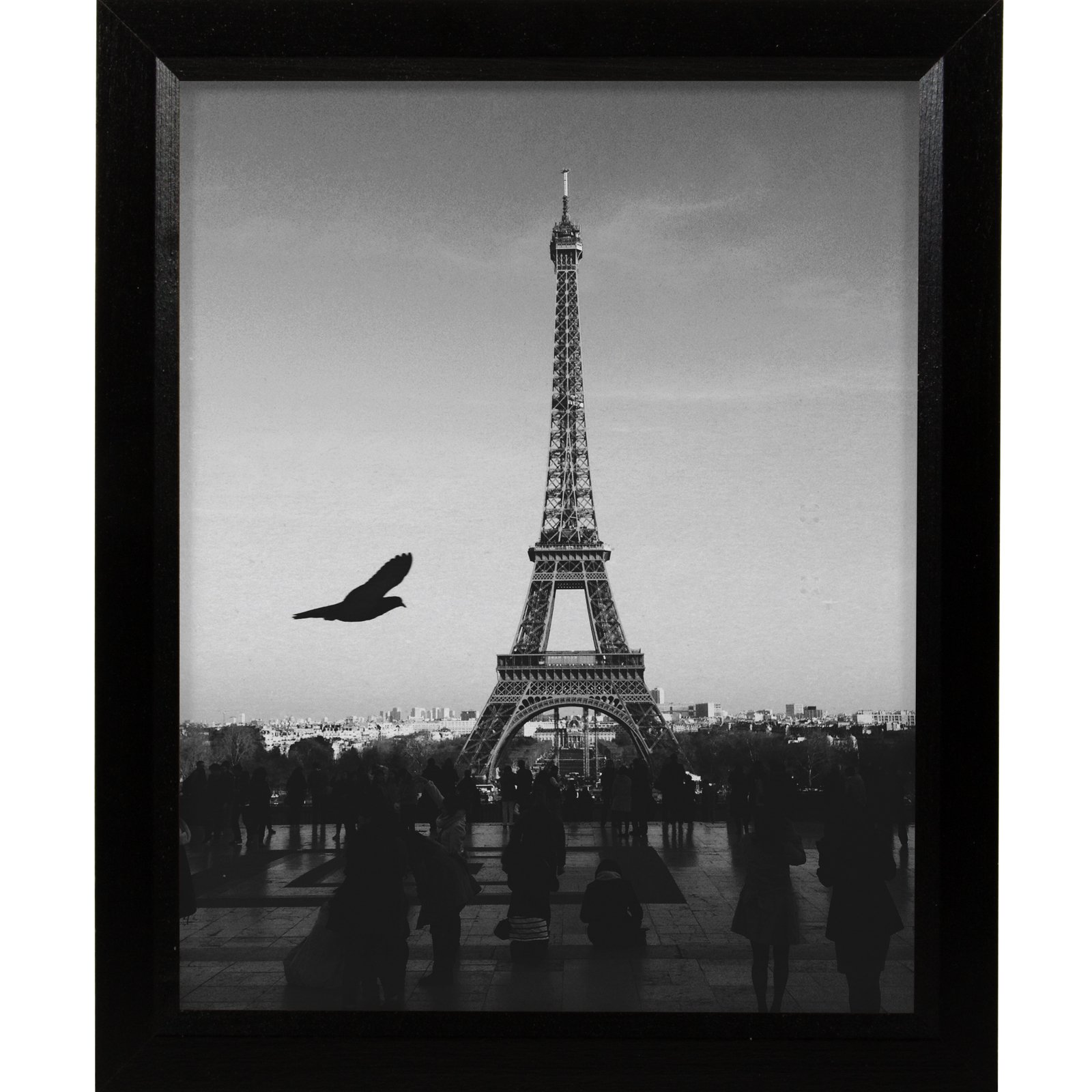 Craig Frames 22x34 Inch Economy Black Poster Frame - Solid Wood Picture Frame for Art, Photos, and Posters - Perfect for Home, Office, and Gallery Displays