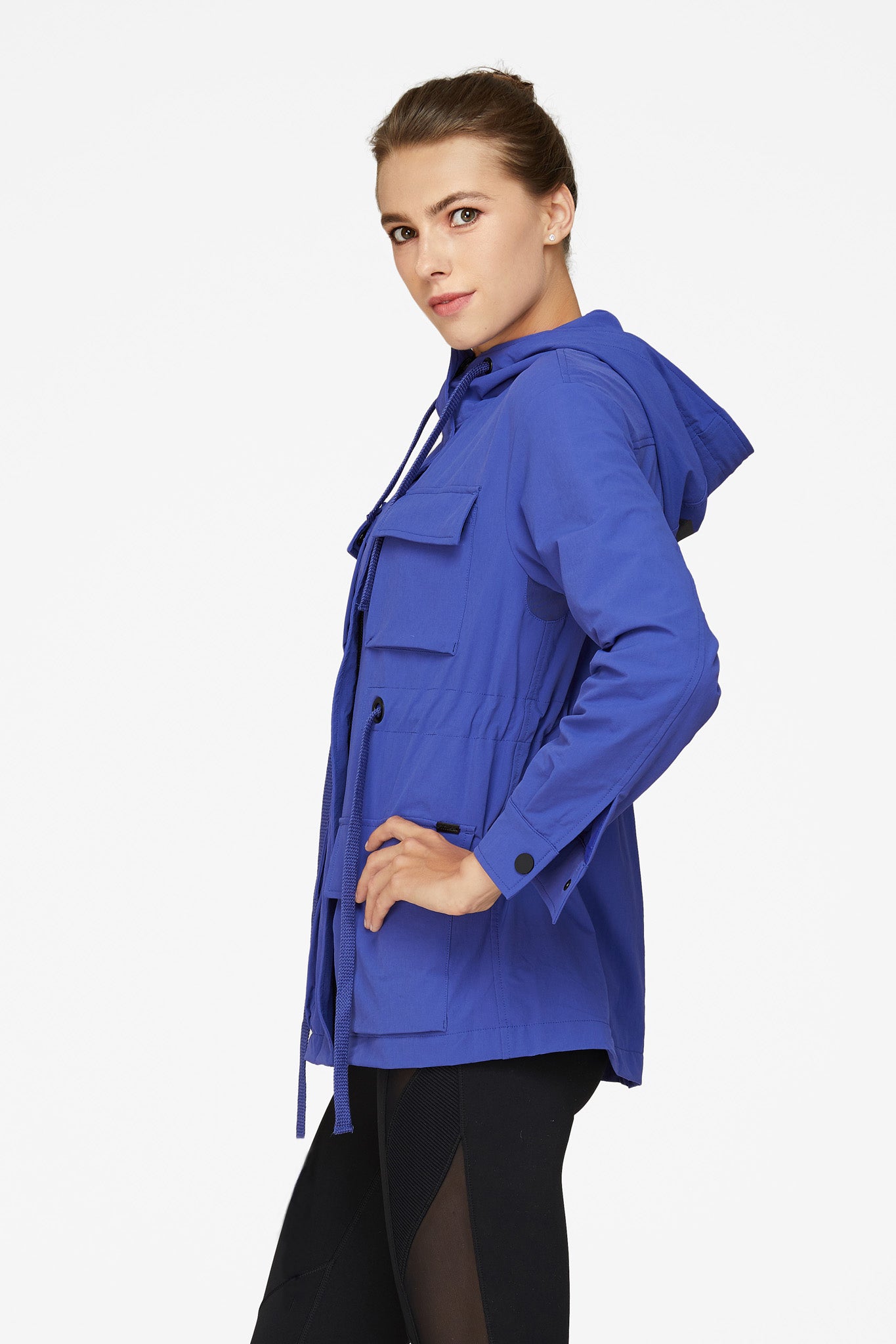 Waterproof Jessi Rain Jacket for Women - Lightweight Windproof Outdoor Jacket with Hood - Perfect for Hiking, Camping & Travel