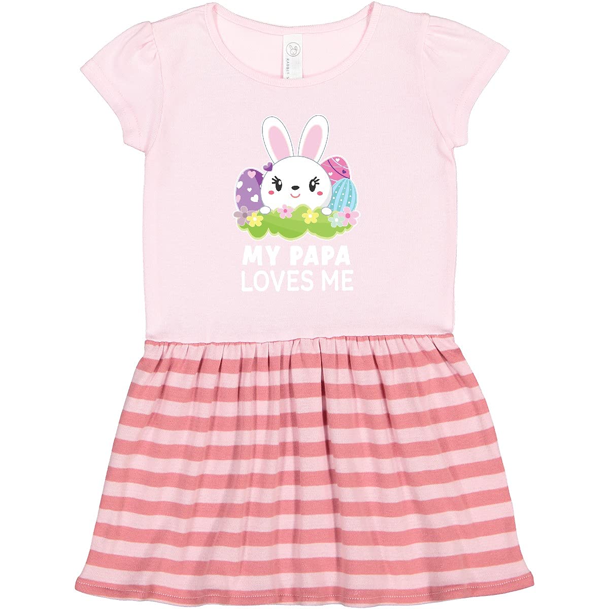 My Papa Loves Me Bunny Easter Dress for Toddlers - Easter Outfit