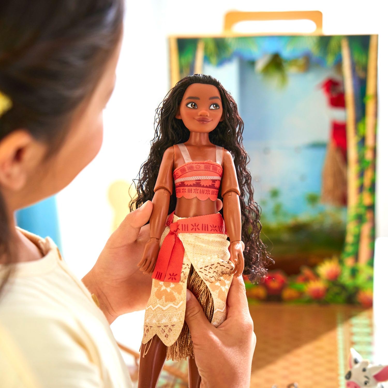 Official Moana Princess Story Doll 11