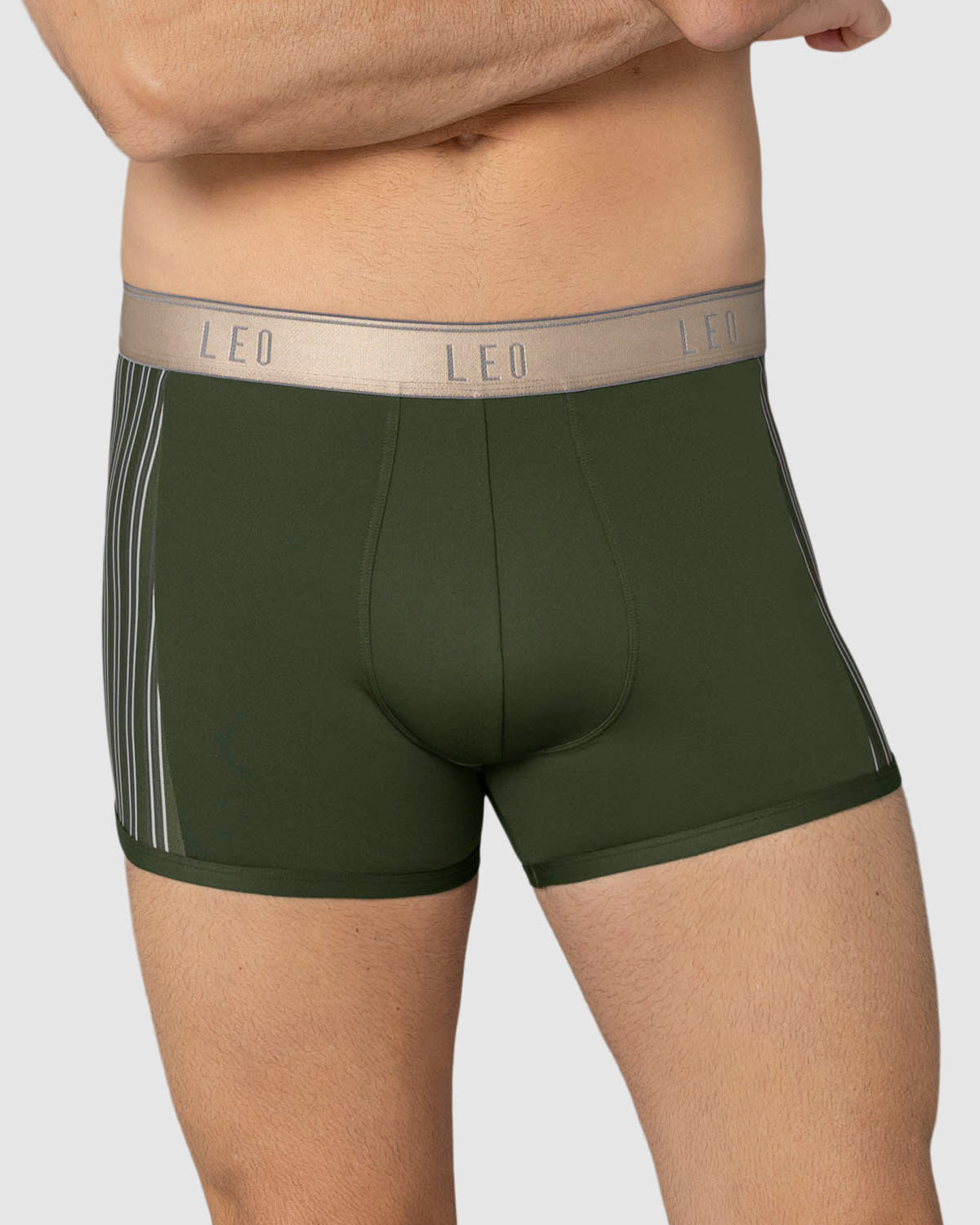 620 Black with Green Elastic