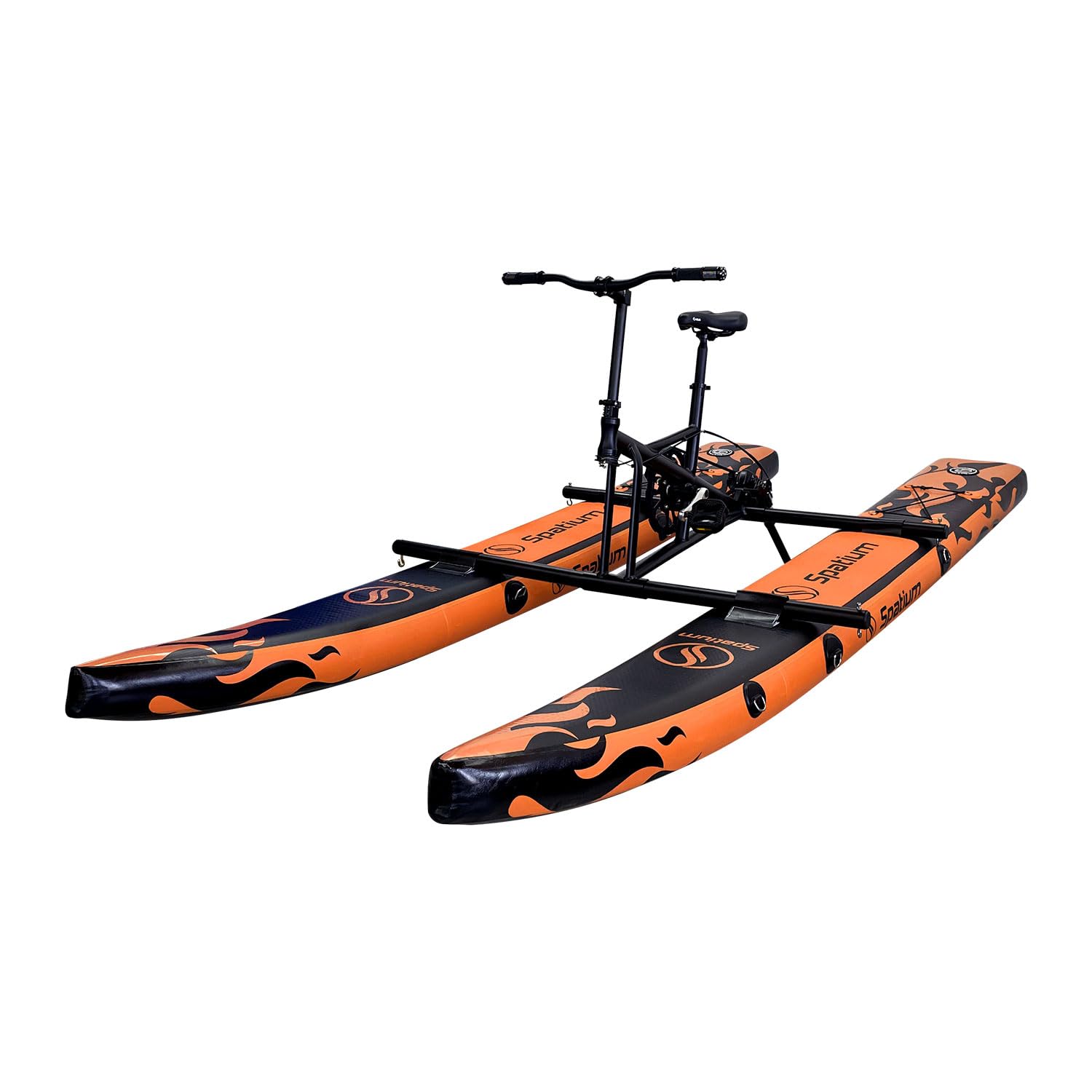 Inflatable Water Bike - Pedal Boat for Lakes & Rivers - Floating Water Bicycle for Adults - SUP Water Bike for Fun Water Sports - Perfect for Recreation, Fishing & Family Outdoors Activities