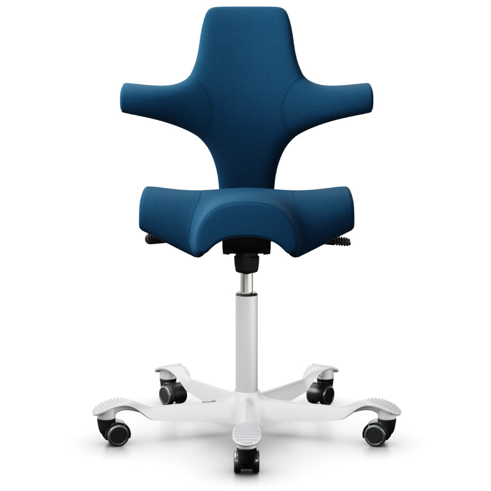HÅG Capisco 8106 Ergonomic Saddle Chair - Adjustable Height & Tilt for Office & Home Workspace - Perfect for Desk Work, Gaming & Creative Professionals
