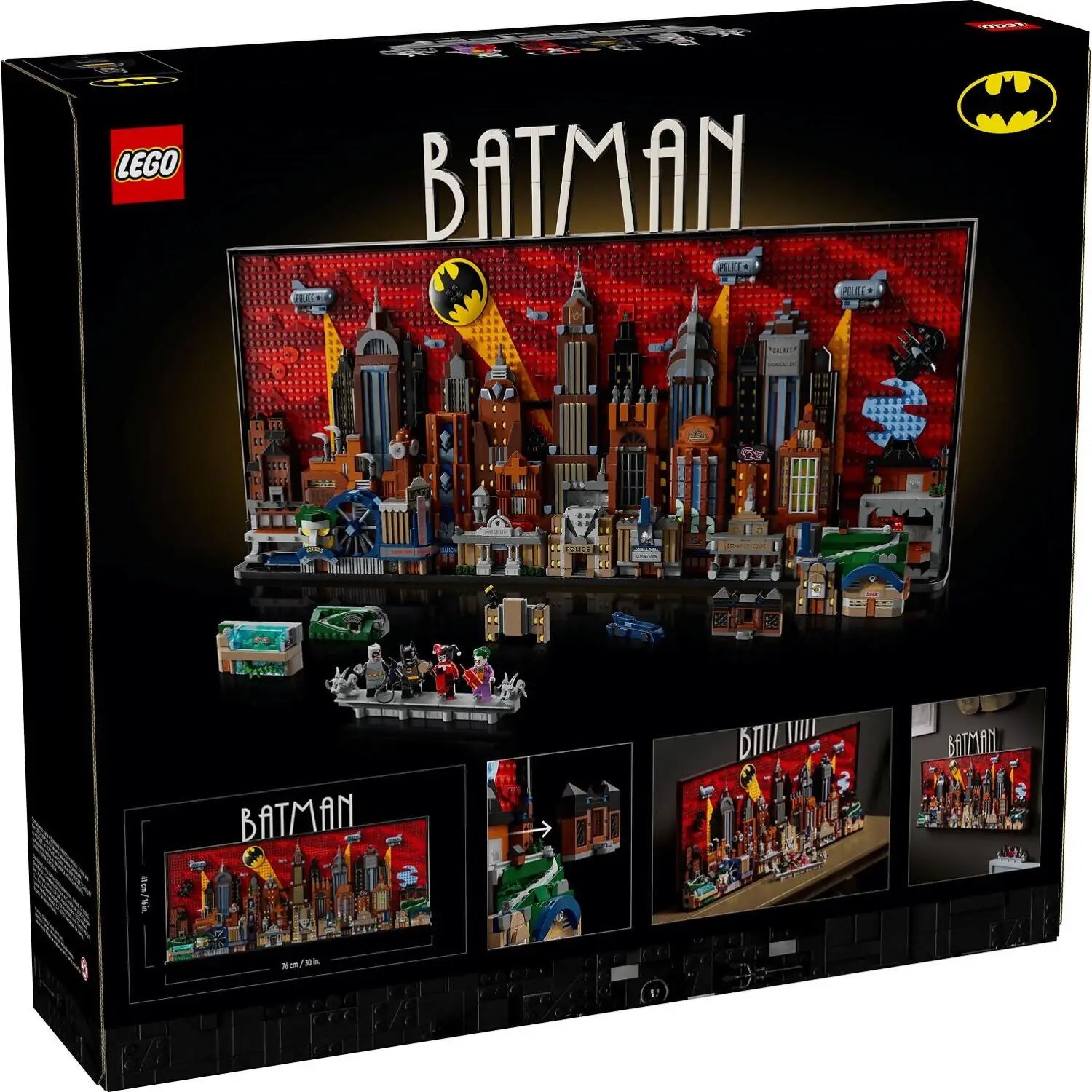 LEGO DC Batman: The Animated Series Gotham City 76271 Building Set | Collectible Superhero Toy for Adults & Kids | Perfect for Display & Play