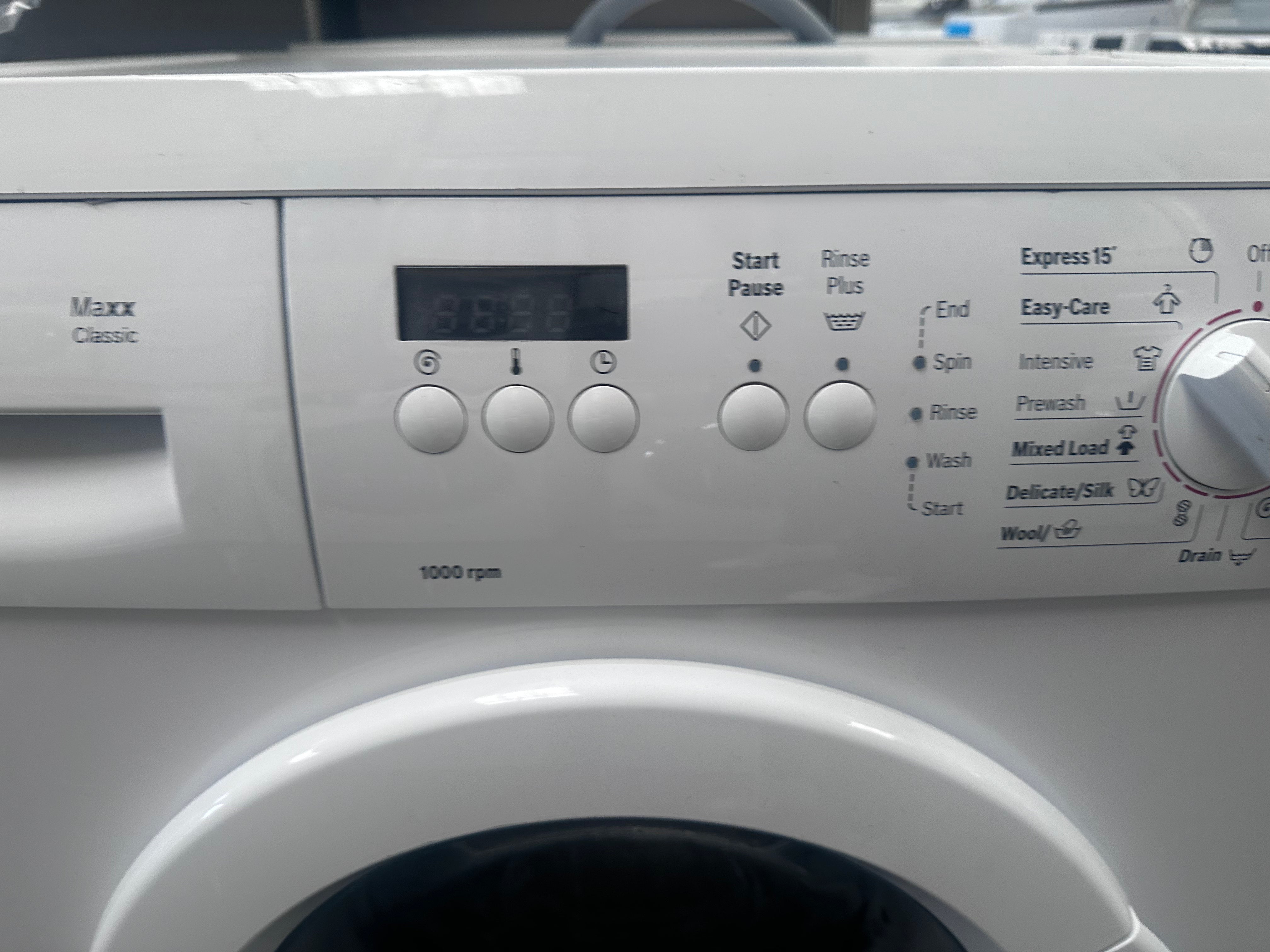 Bosch Max Classic 6.5kg Front Load Washing Machine - Certified Refurbished | Compact & Energy Efficient for Apartments, Small Homes & Laundry Rooms