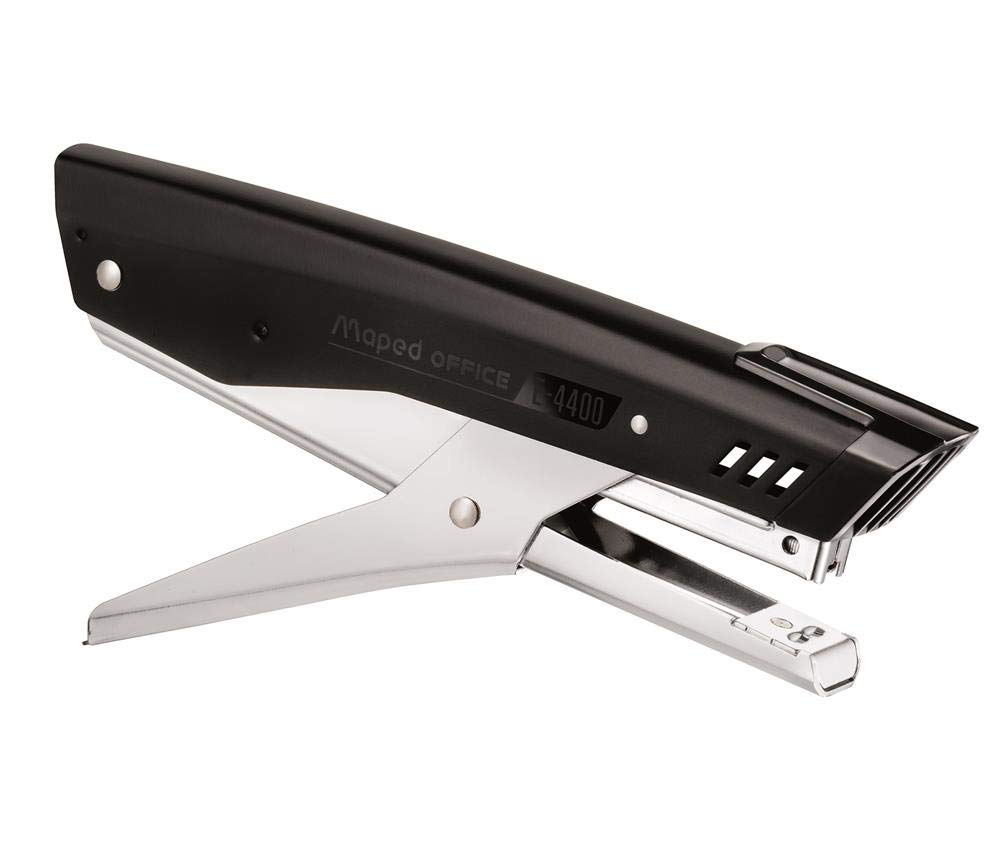 Premium Metal No. 10 Pliers Stapler - Heavy Duty Office Stapler for Thick Paper, Cardboard & Documents - Ideal for Office, School, Home & Craft Projects