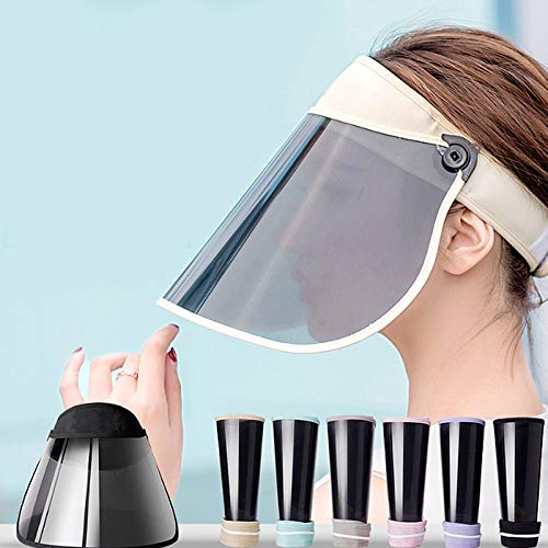 Foldable Wide Brim Sun Hat for Women - UPF 50+ UV Protection Summer Beach Visor Cap - Perfect for Outdoor, Travel, and Vacation