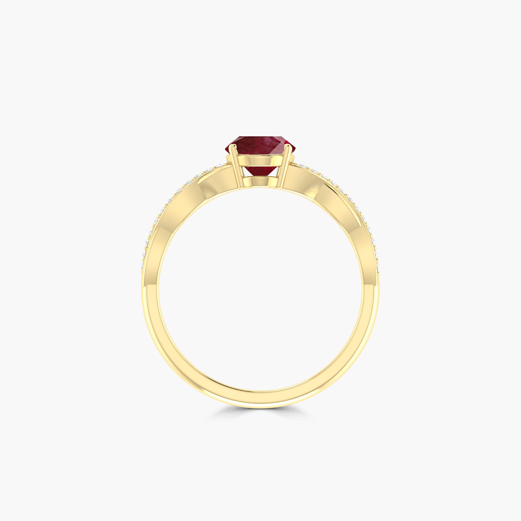 Genuine Red Rose Natural Ruby Dainty Handcrafted Ring - Elegant Jewelry Gift for Women, Valentine's Day, Anniversary & Special Occasions