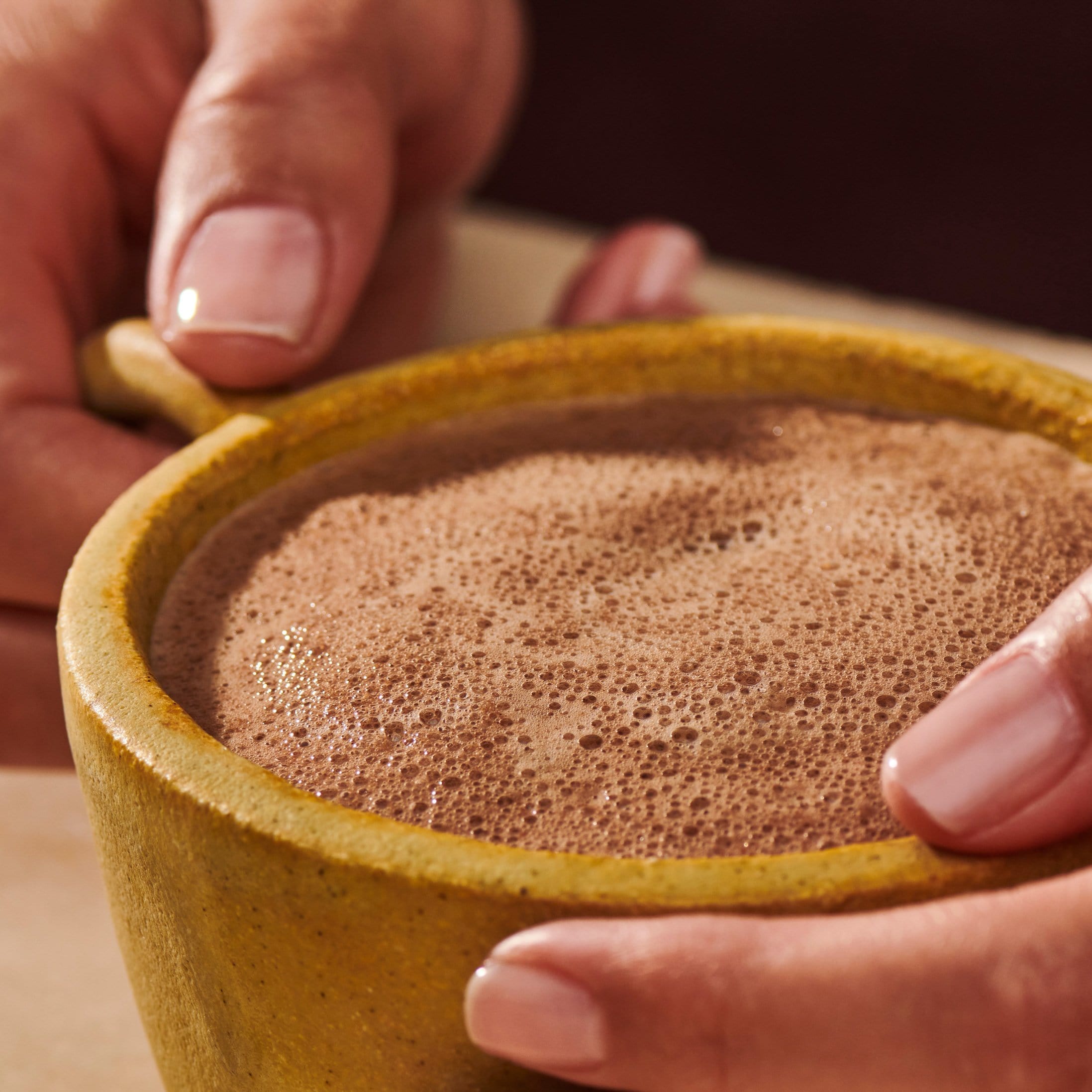 Organic Rose Cocoa SuperLatte Powder - Dairy-Free Hot Chocolate Mix for Coffee Lovers | Perfect for Cozy Nights, Gift Giving & Vegan Lifestyles
