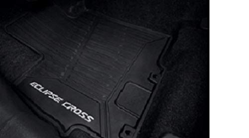 Genuine Mitsubishi All-Weather Custom Rubber Floor Mats for 2019 Eclipse Cross - Durable Protection for Rain, Snow & Mud | Perfect for Daily Commuting, Road Trips & Outdoor Adventures
