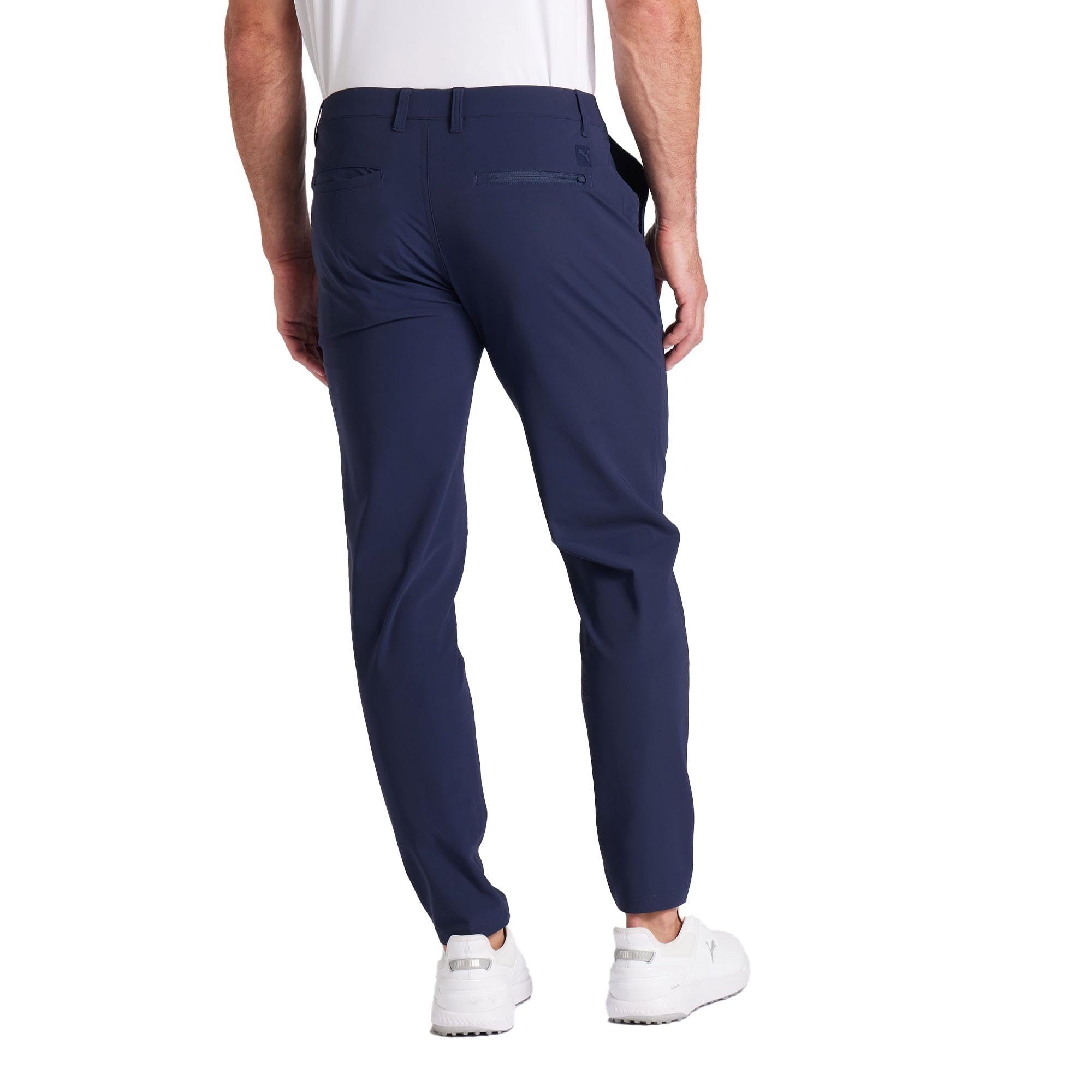PUMA Golf Men's 101 Evo Stretch Comfort Pants - Deep Navy, 32W x 34L - Lightweight & Breathable for Golfing & Casual Wear