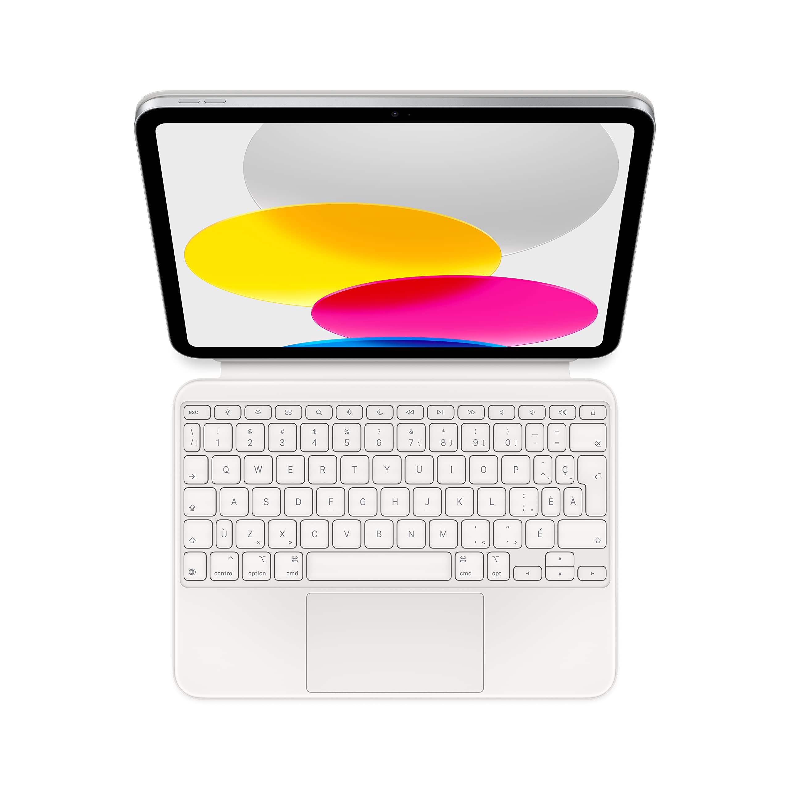 Apple Magic Keyboard Folio for iPad 10th Gen - French Canadian Layout - Slim Protective Keyboard Case with Trackpad for Work, Travel & Creative Projects