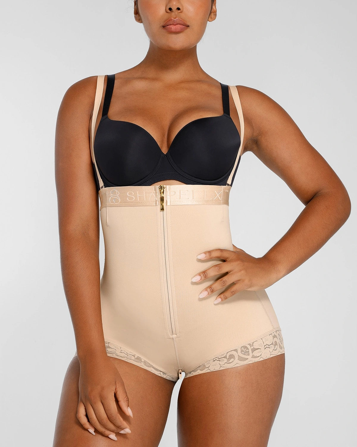 AirSlim® Butt Lifting Open Bust Panty - Shapewear for Women, Seamless Tummy Control Underwear - Perfect for Body Shaping, Special Occasions & Everyday Wear