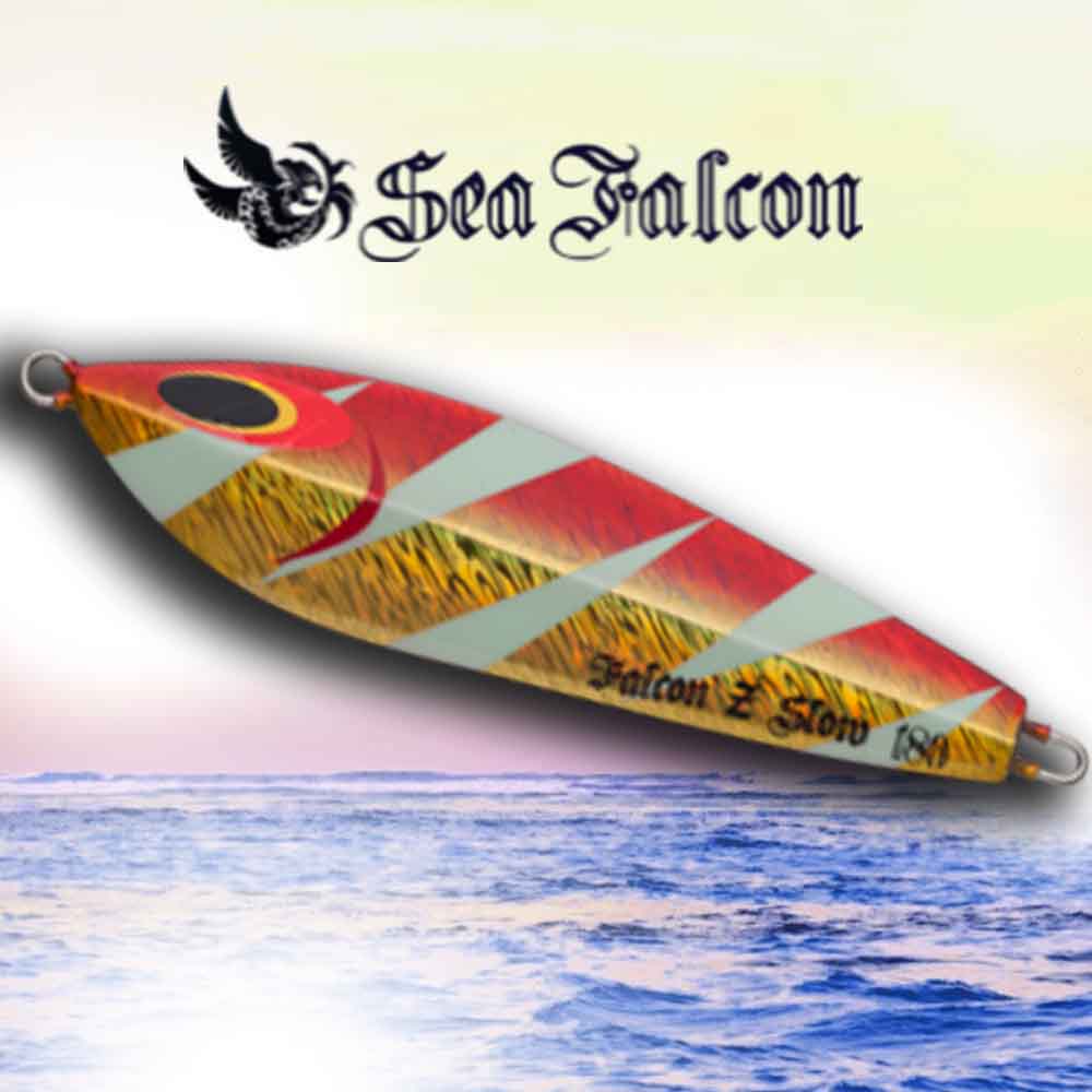 Sea Falcon 280G Slow Pitch Jig - Premium Saltwater Fishing Lure for Tuna, Grouper & Amberjack - Ideal for Deep Sea Jigging & Offshore Fishing