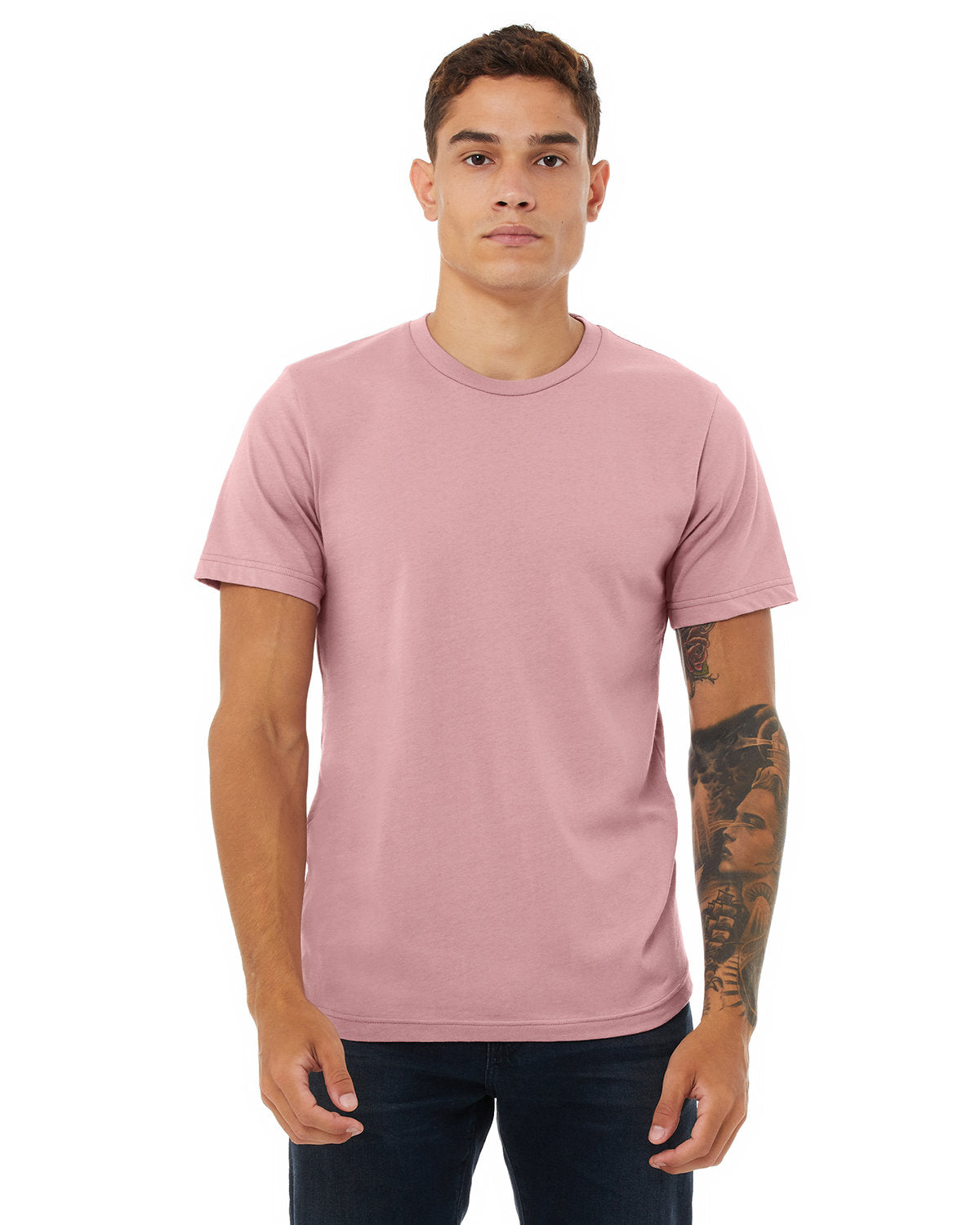 Bella + Canvas 3001C Unisex Jersey T-Shirt - Soft Cotton Crewneck Tee for Men & Women - Perfect for Casual Wear, Screen Printing & Everyday Outfits