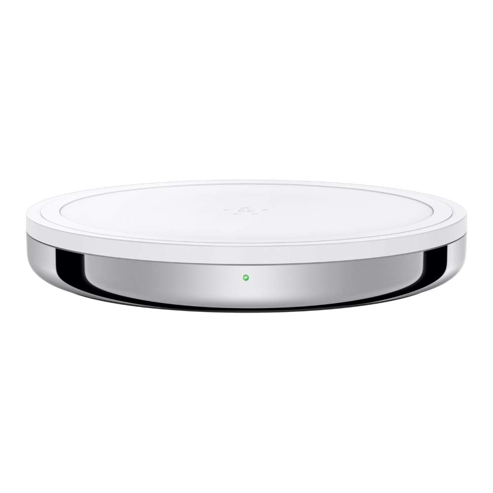 Belkin Boost UP Special Edition Qi-Certified Fast Wireless Charging Pad with AC Adapter - 10W Fast Charging for iPhone 15/14/13/12, Samsung Galaxy S23/S22/S21 - Perfect for Bedside, Office & Travel (White)