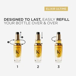 Elixir Ultime Original Hair Oil - Nourishing & Shine Enhancing Treatment for All Hair Types - Perfect for Daily Use, Styling & Salon-Quality Results at Home