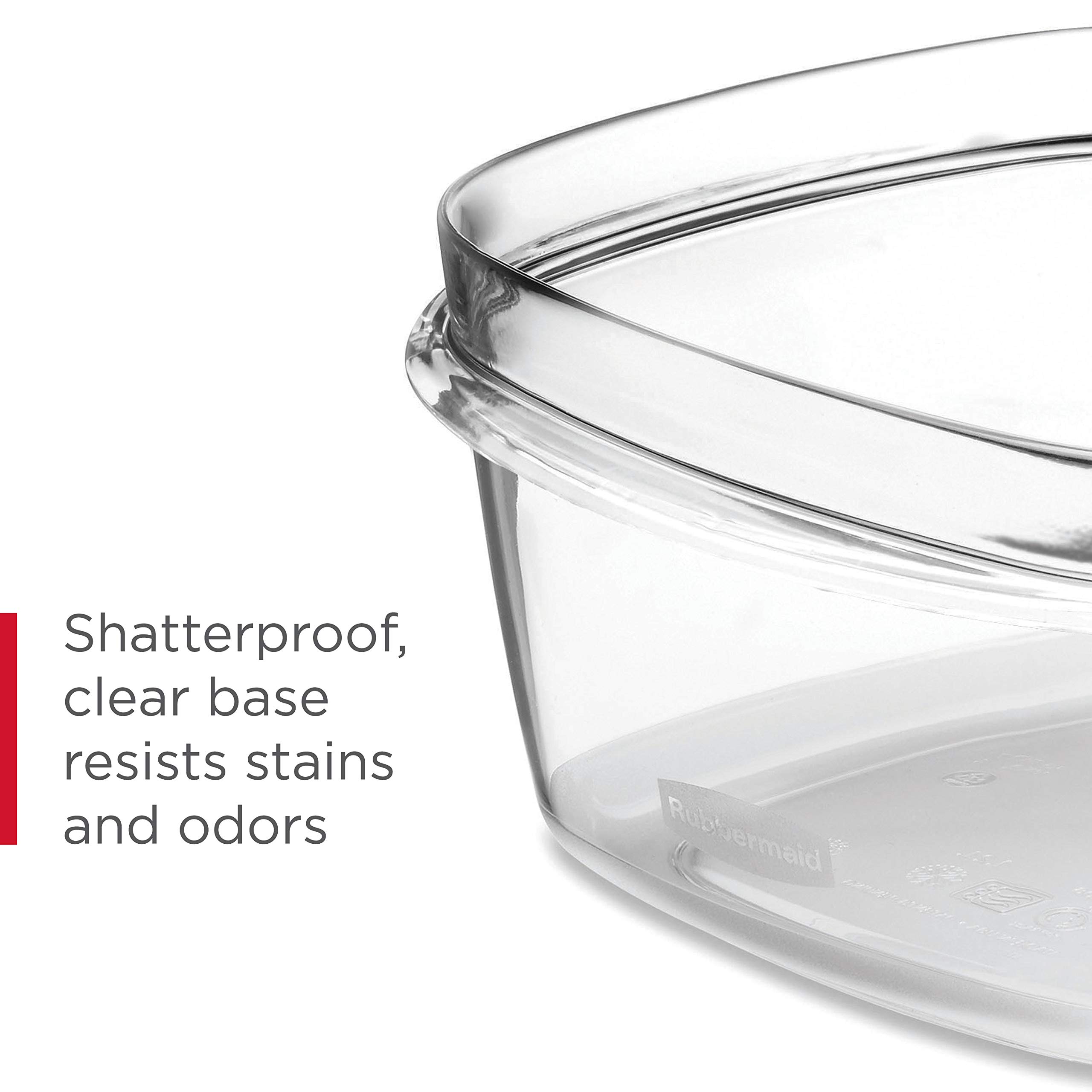 Rubbermaid Premier 10-Piece Food Storage Containers Set | Airtight & Leakproof | BPA-Free Plastic | Perfect for Meal Prep, Leftovers & Pantry Organization (Grey)