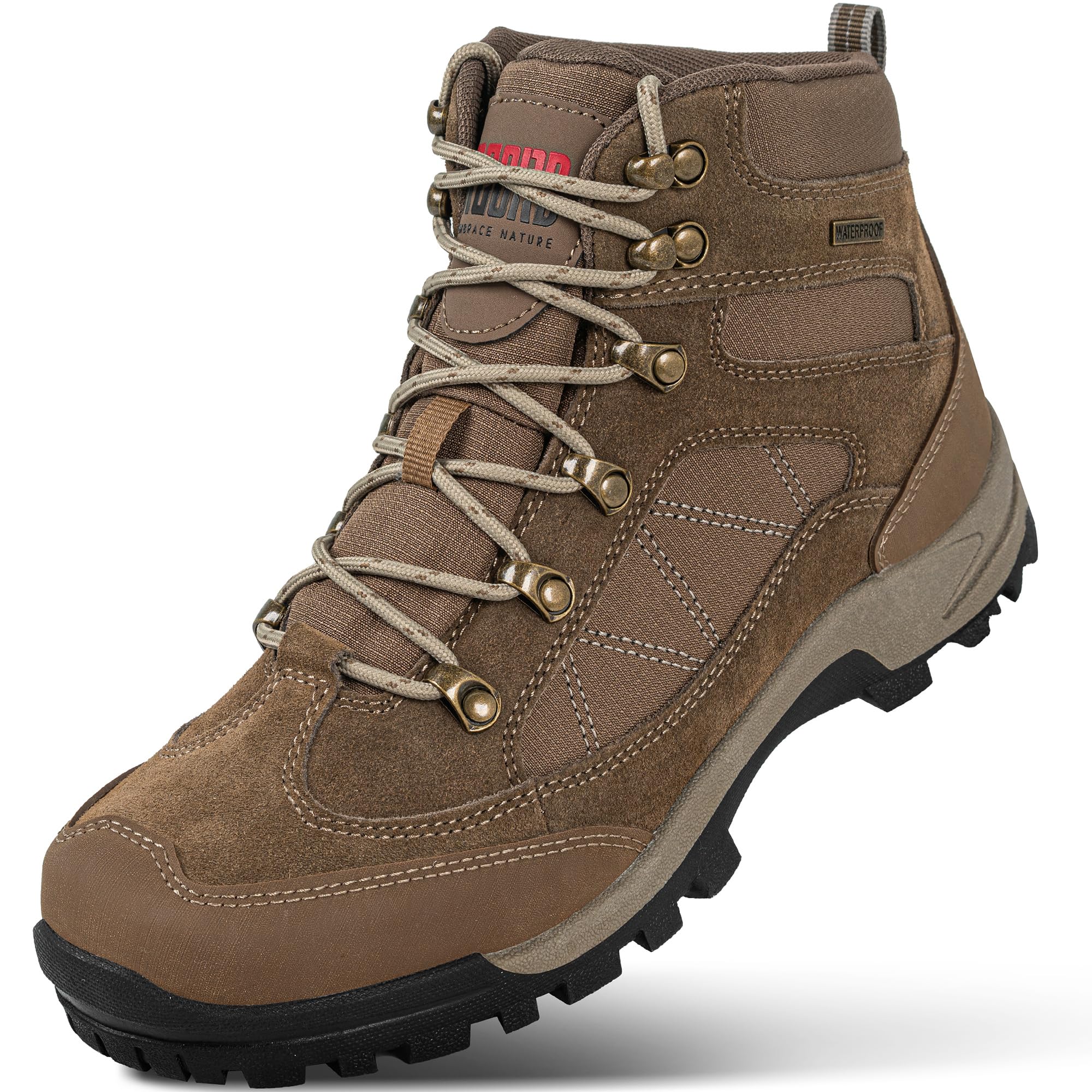 Women's Waterproof Hiking Boots - Lightweight Outdoor Trekking & Camping Shoes for Trail Walking, Backpacking & Mountain Adventures