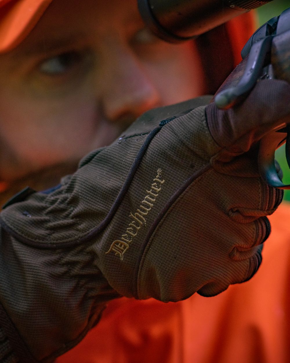 Deerhunter Muflon Lightweight Hunting Gloves for Men - Warm & Durable Touchscreen Gloves for Outdoor Activities, Shooting, and Cold Weather