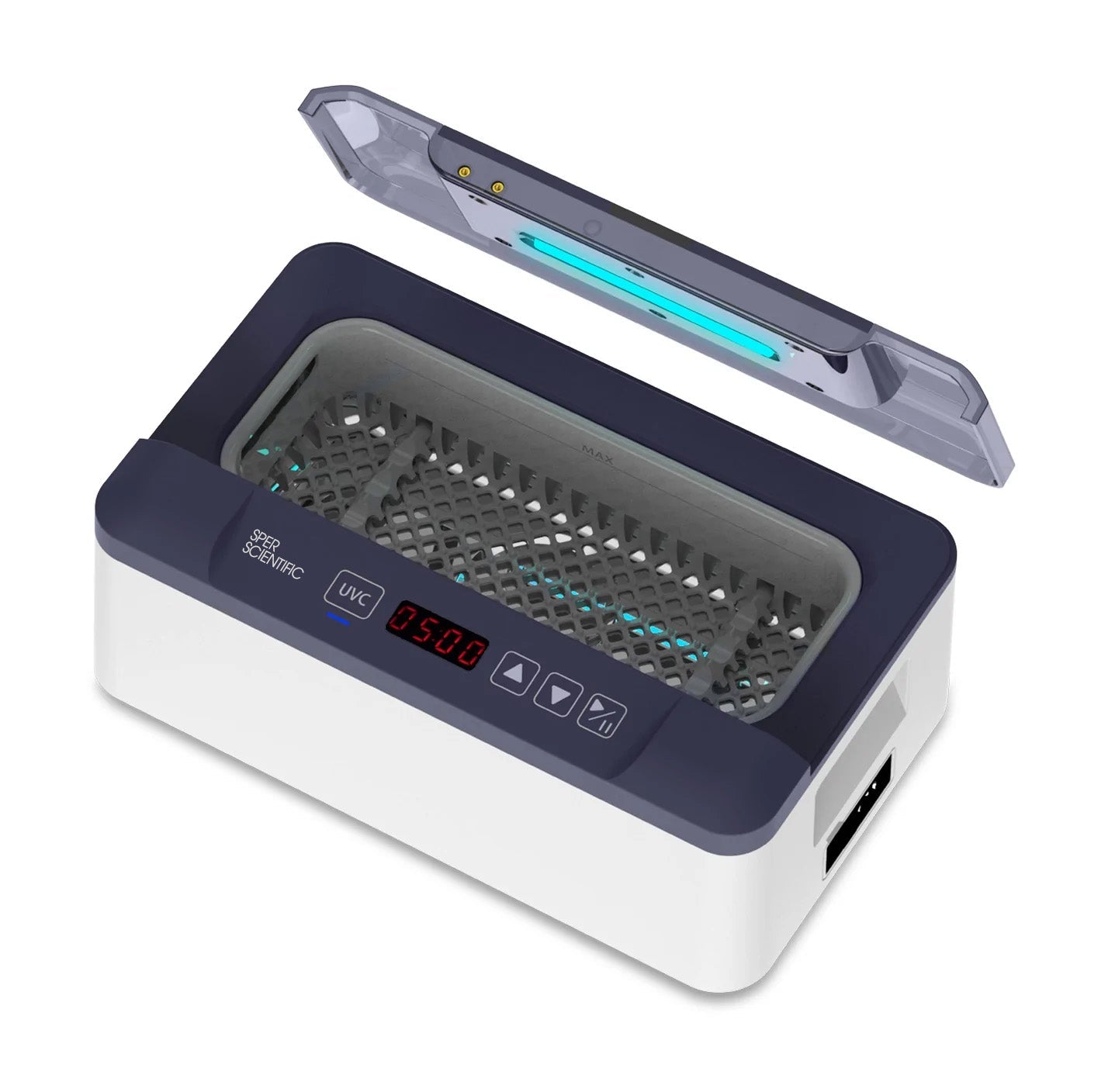 UV C Ultrasonic Cleaner & Sanitizer - 1.2L Professional Jewelry, Glasses, Dentures Cleaning Device for Home & Salon Use