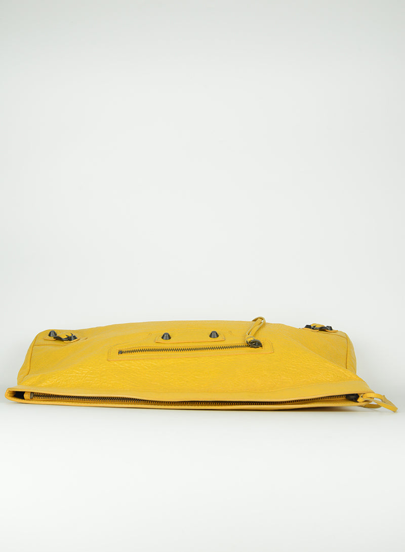 Yellow City Handbag for Women - Stylish & Durable Leather Tote Bag for Work, Travel & Everyday Use