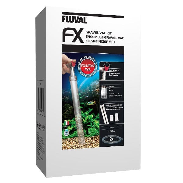Fluval FX Gravel Cleaner Kit - Aquarium Vacuum Cleaner for Fish Tank Maintenance | Perfect for Freshwater & Saltwater Tanks, Easy Water Change & Substrate Cleaning