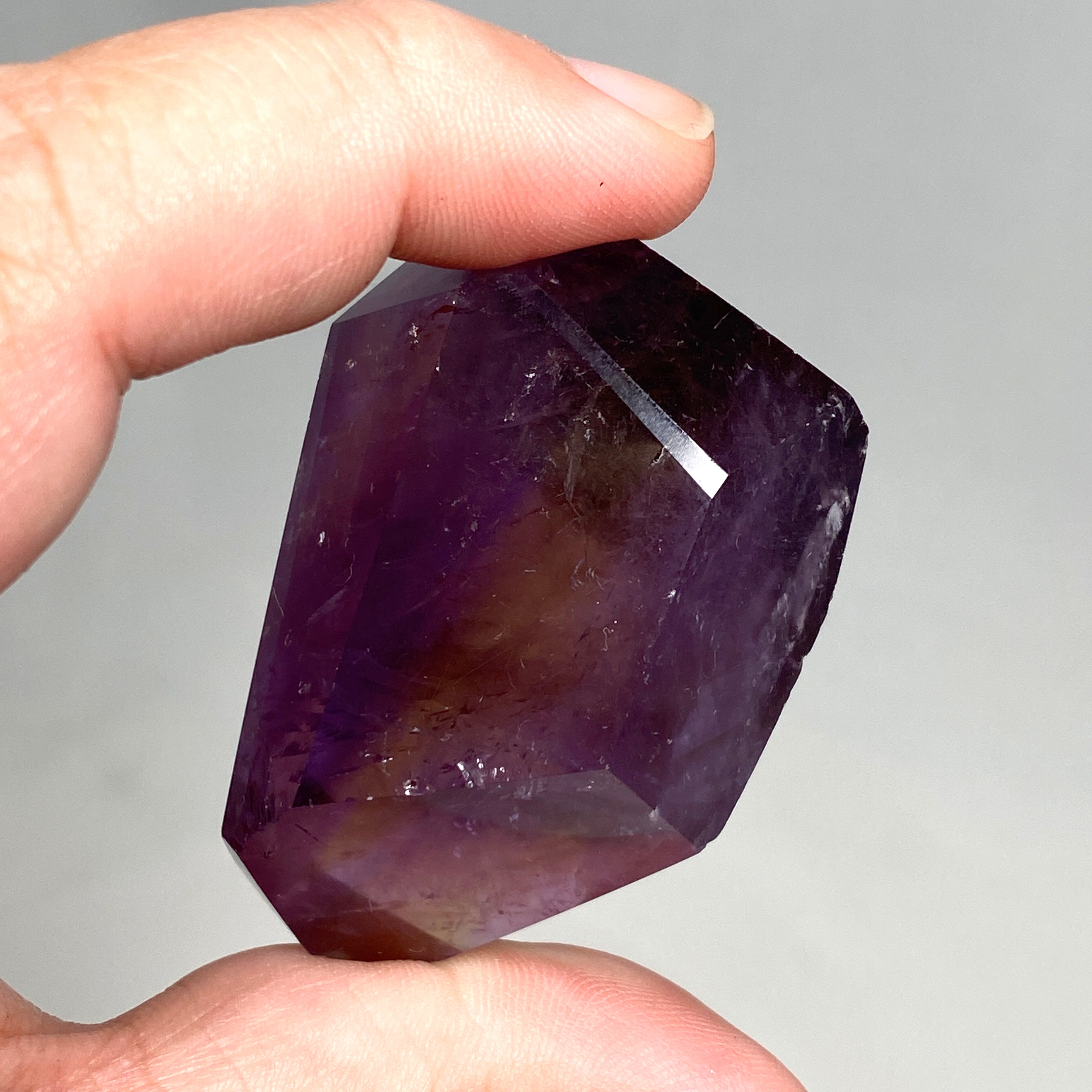 Natural Ametrine Freeform Gemstone - Polished Healing Crystal for Jewelry Making & Meditation - AMTF 02