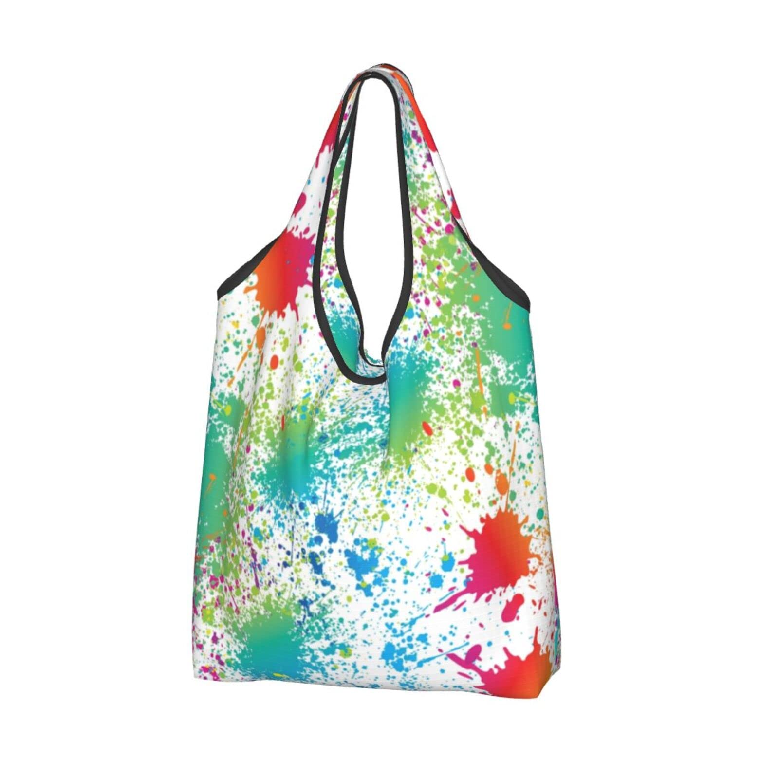 Eco-Friendly Reusable Grocery Bags - Vintage Washable Foldable Shopping Tote for Groceries, Picnic & Travel | Lightweight Shoulder Bag for Kitchen, Market & Outdoor Activities