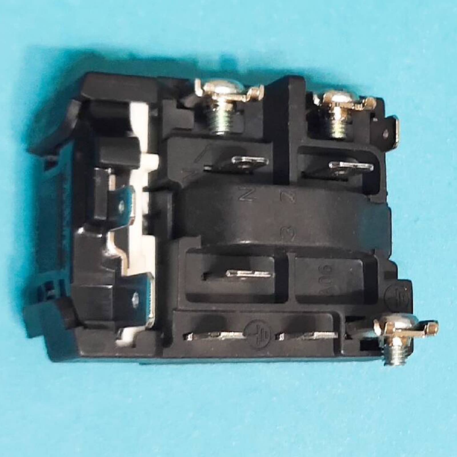 QP3-15A-G1 Refrigerator Starter Relay with Overload Protection - Compatible with Refrigerator Compressors - Perfect for Home Appliances Repair & Maintenance