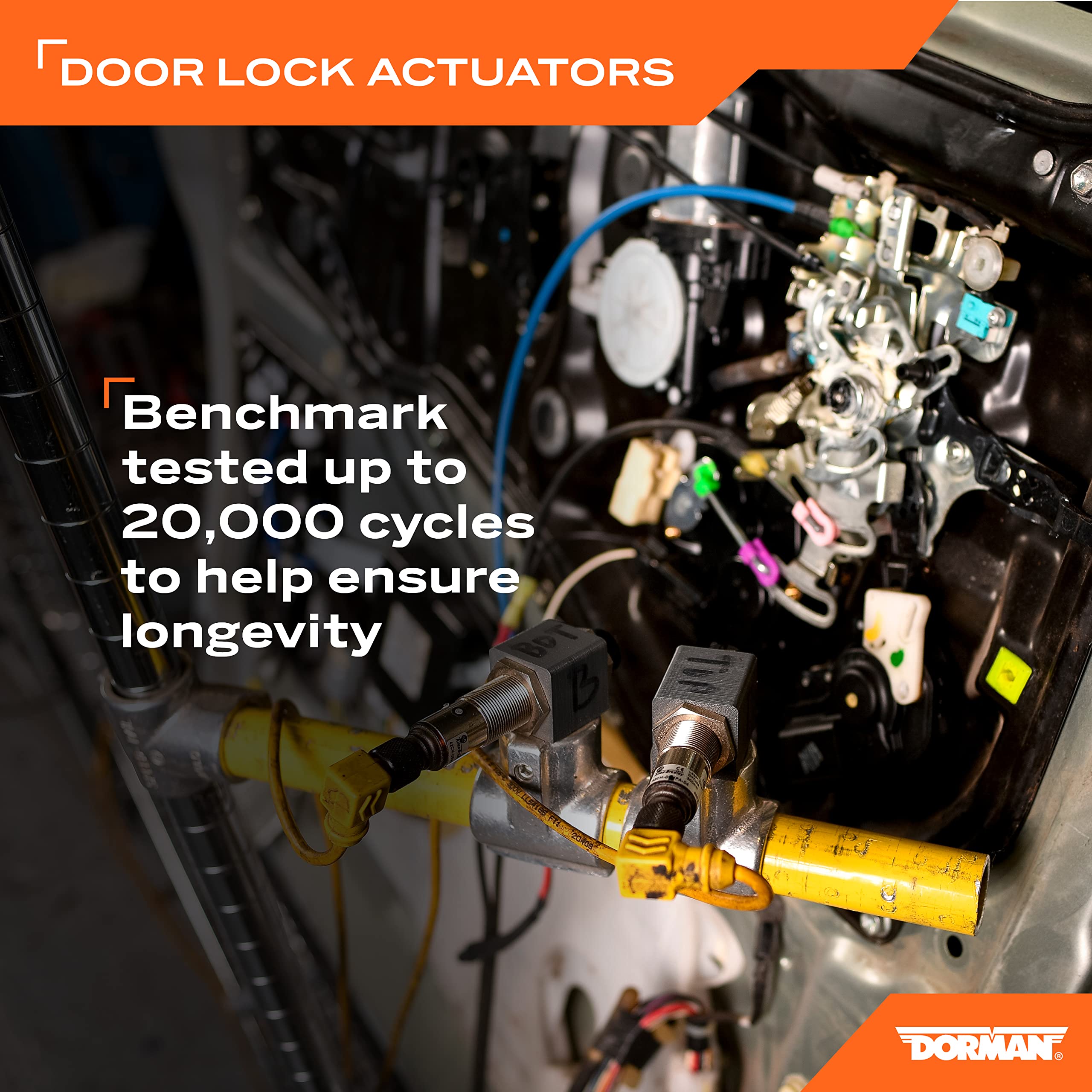 Dorman 931-915 Front Passenger Side Door Lock Actuator Motor - Compatible with Ford, Lincoln, Mercury Vehicles | Replacement Part for Smooth Door Locking & Unlocking | Perfect for DIY Auto Repairs & Maintenance