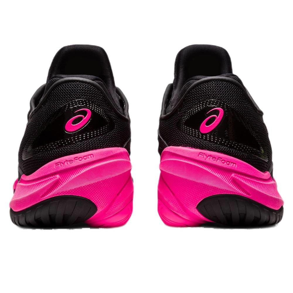 ASICS Court FF 3 Men's Tennis Shoes - Black/Pink - High-Performance Indoor & Outdoor Court Shoes for Competitive Play & Training