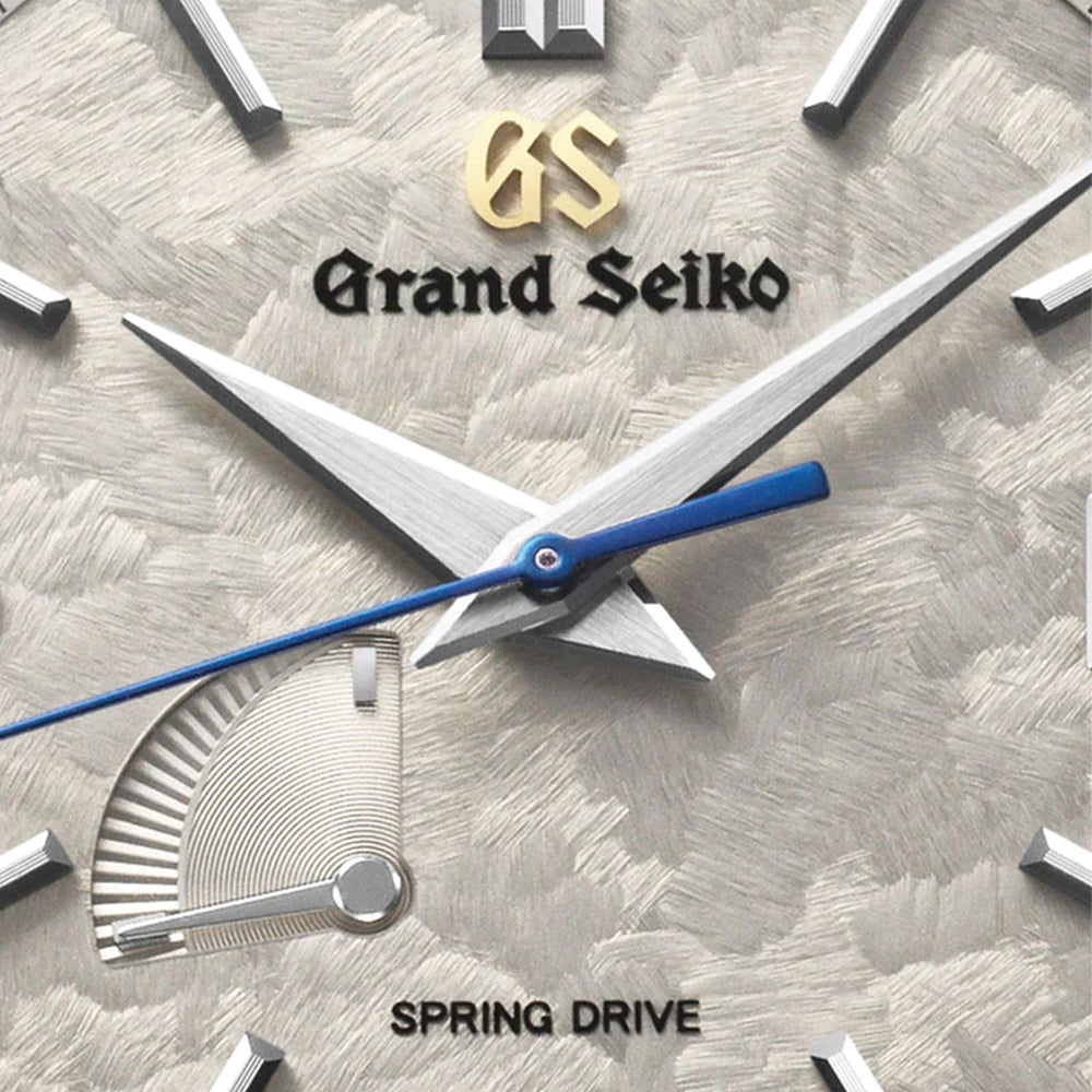 Grand Seiko SBGA415 Winter Taisetsu Heritage Spring Drive 40mm Grey Dial Men's Watch with Bracelet - Perfect for Business Meetings & Formal Occasions