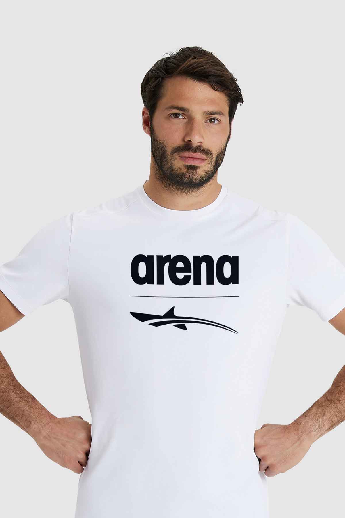 Oceanman x Arena Performance T-Shirt for Men - Quick Dry, Breathable Swim & Athletic Shirt for Swimming, Surfing, Gym & Outdoor Activities