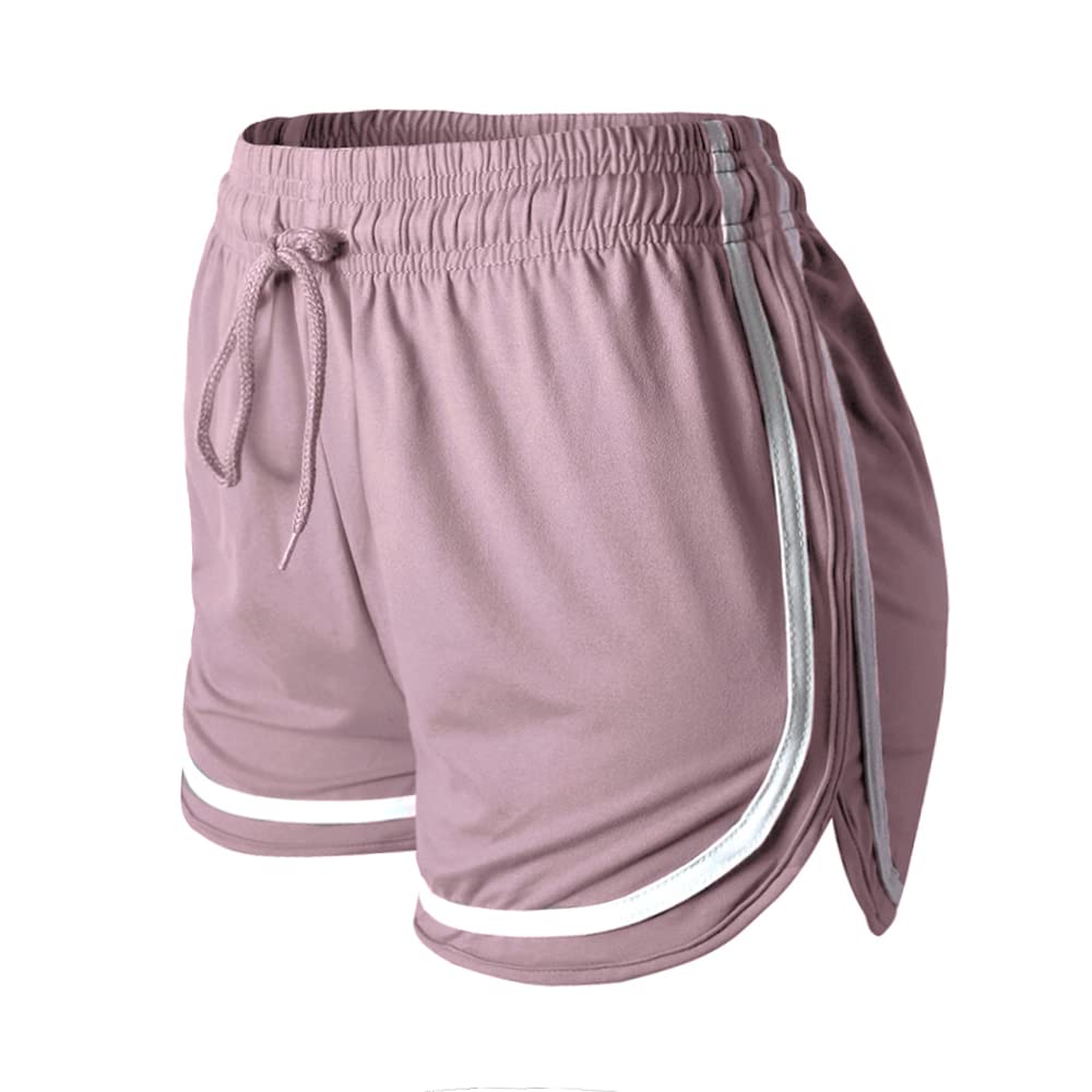 Women's Athletic Workout Shorts - Gym, Yoga, Running & Fitness Sports Shorts - Comfortable Lounge Pants for Active Lifestyle