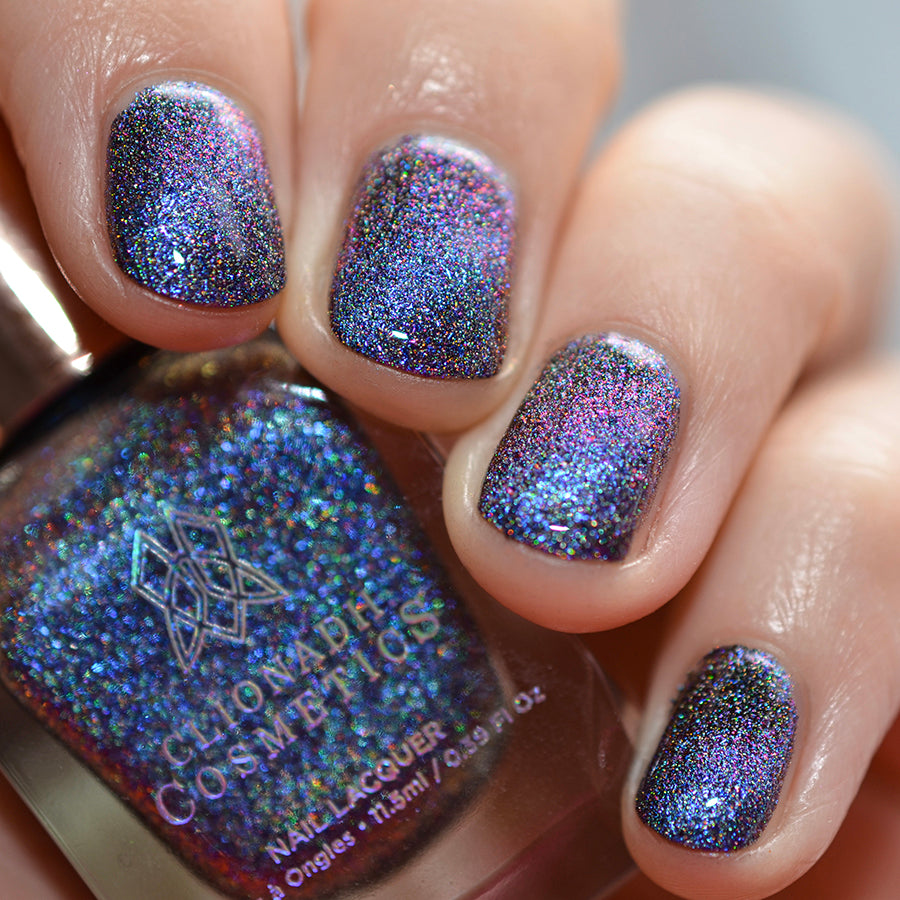 Wormhole Nail Polish - Long Lasting Galaxy Nail Lacquer with Glitter - Perfect for Parties, Cosplay & Special Occasions