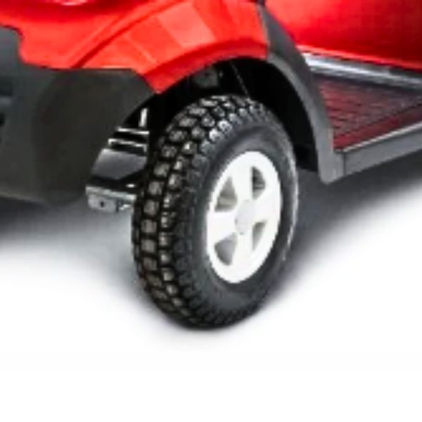 AFIKIM Afiscooter S4 Front Wheel Replacement - Mobility Scooter Spare Part for Seniors & Disabled - Indoor/Outdoor Use on Smooth Surfaces