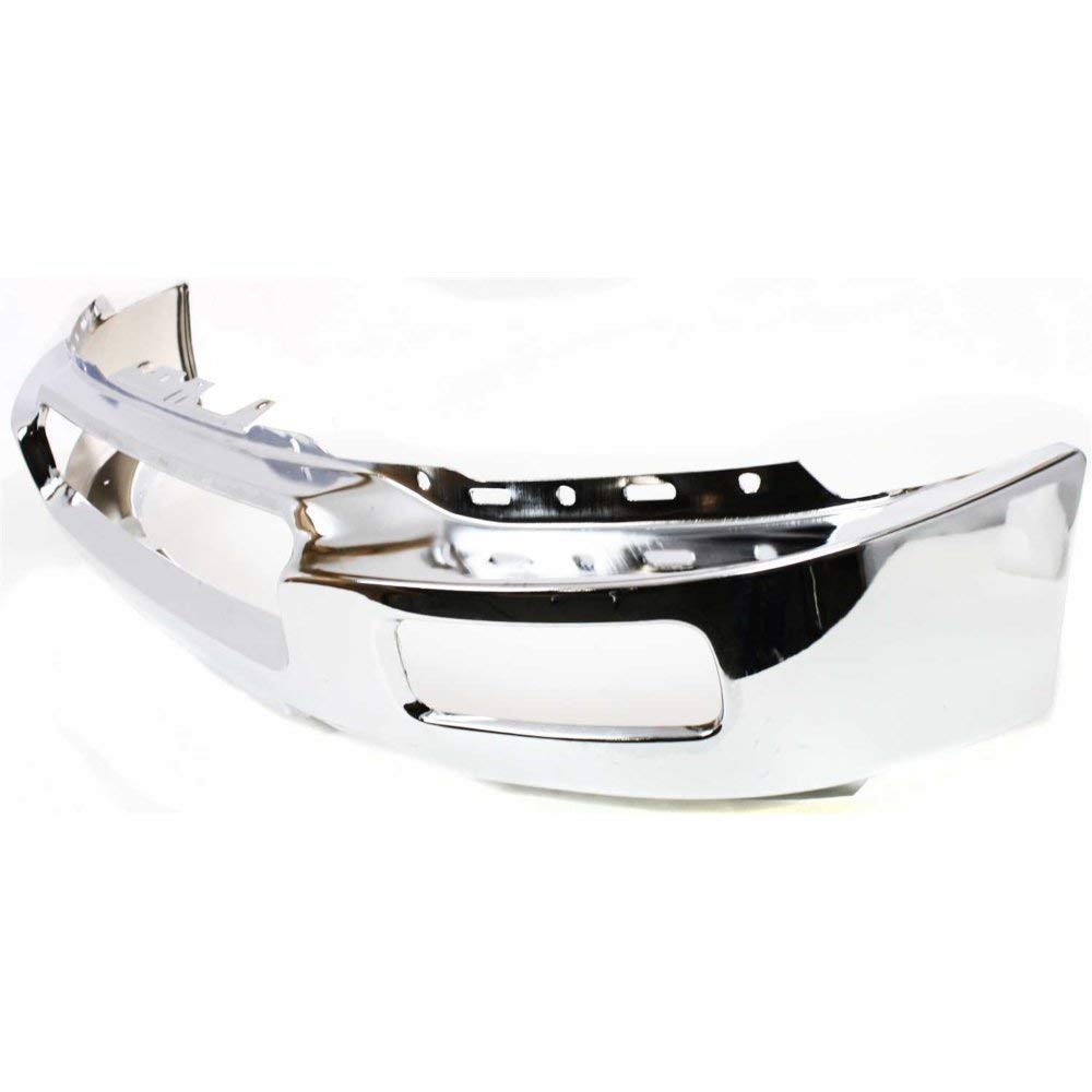 Chrome Steel Front Bumper Face Bar for 2004-2006 Ford F-150 with Fog Lights | FO1002390 | Heavy-Duty Protection for Off-Road & Truck Enthusiasts