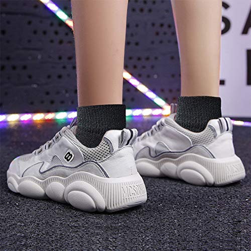 Yacht & Smith Women's Cotton Mid Ankle Athletic Socks - Bulk Pack (Size 9-11) - Perfect for Running, Gym & Everyday Comfort