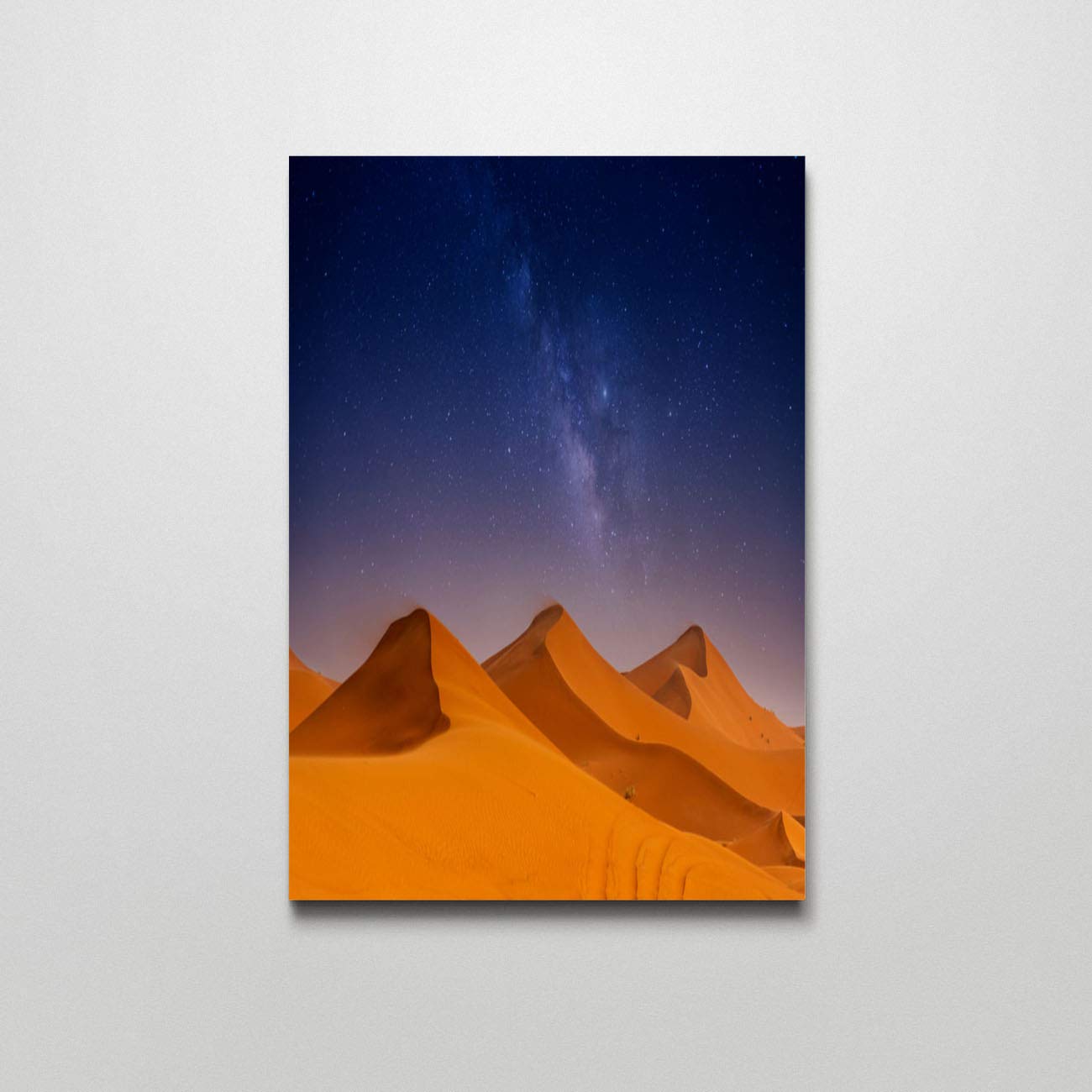 Stunning Sahara Desert Sand Dunes Nature Landscape Canvas Wall Art - Modern Home Decor Painting (16x24 Inches) - Perfect for Living Room, Bedroom & Office Wall Decor