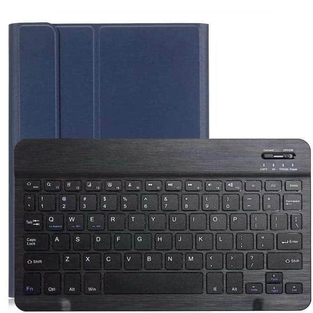 Wireless Bluetooth Keyboard Case for Samsung Galaxy Tab S6 (2019 Model T865/T860) with Pencil Holder - Perfect for Work, Travel & Home Office Use